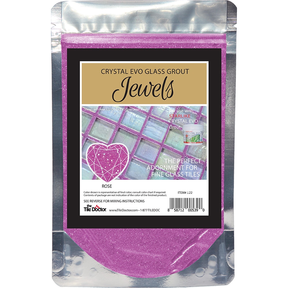 The Tile Doctor Jewels Rose All-in-one Grout (3.52-oz) #J.22