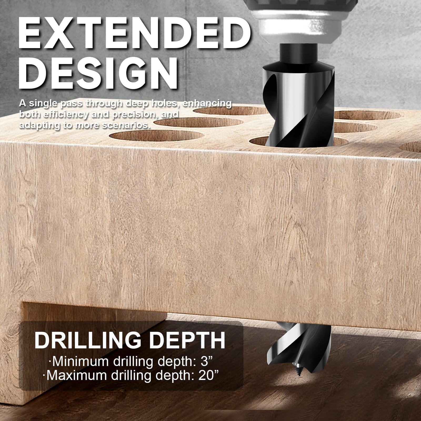 Vrbgify LVG0625V066 Metal-Twist-Drill-Bits - View #4