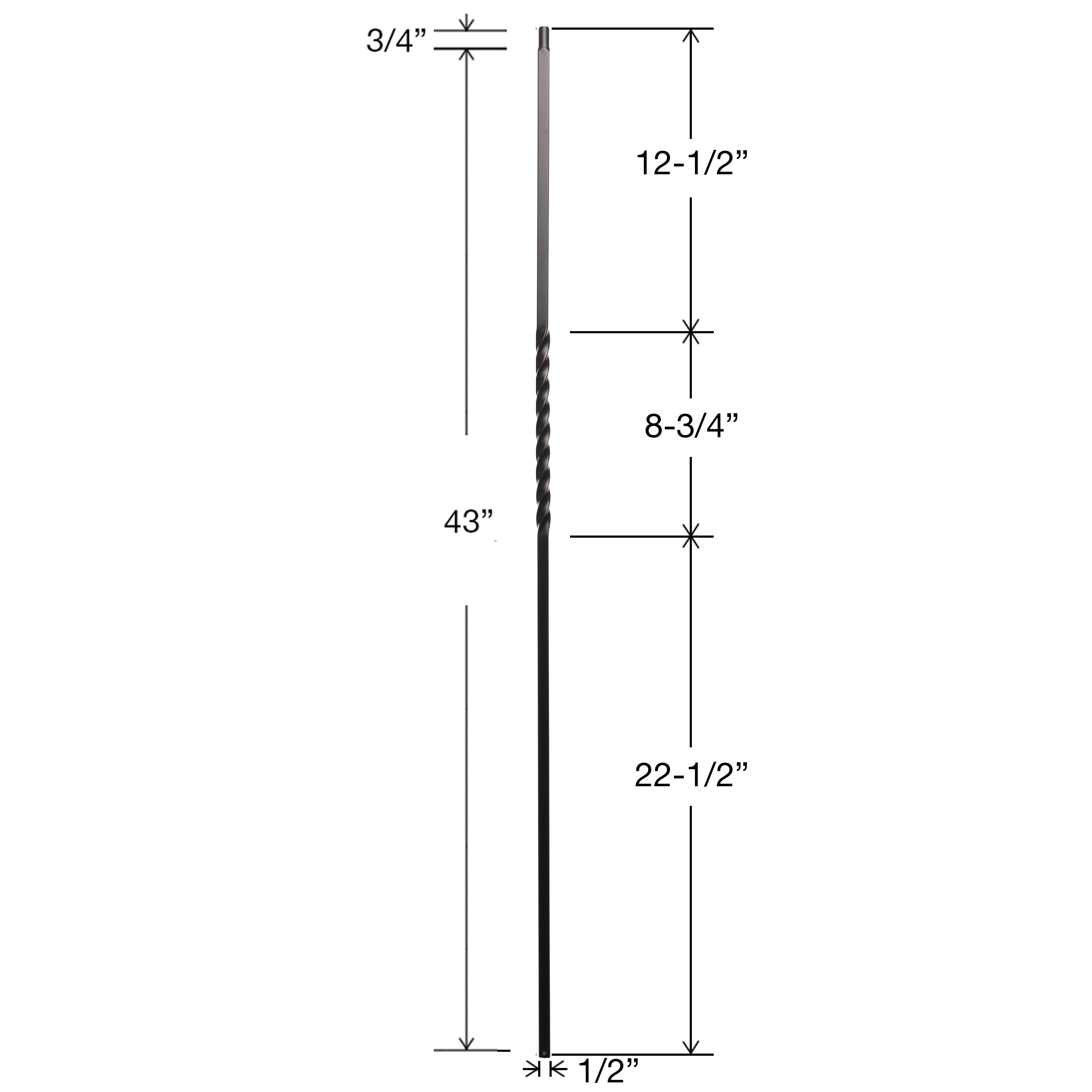 RELIABILT WGT02RC Interior-Stairpart-Balusters - View #5