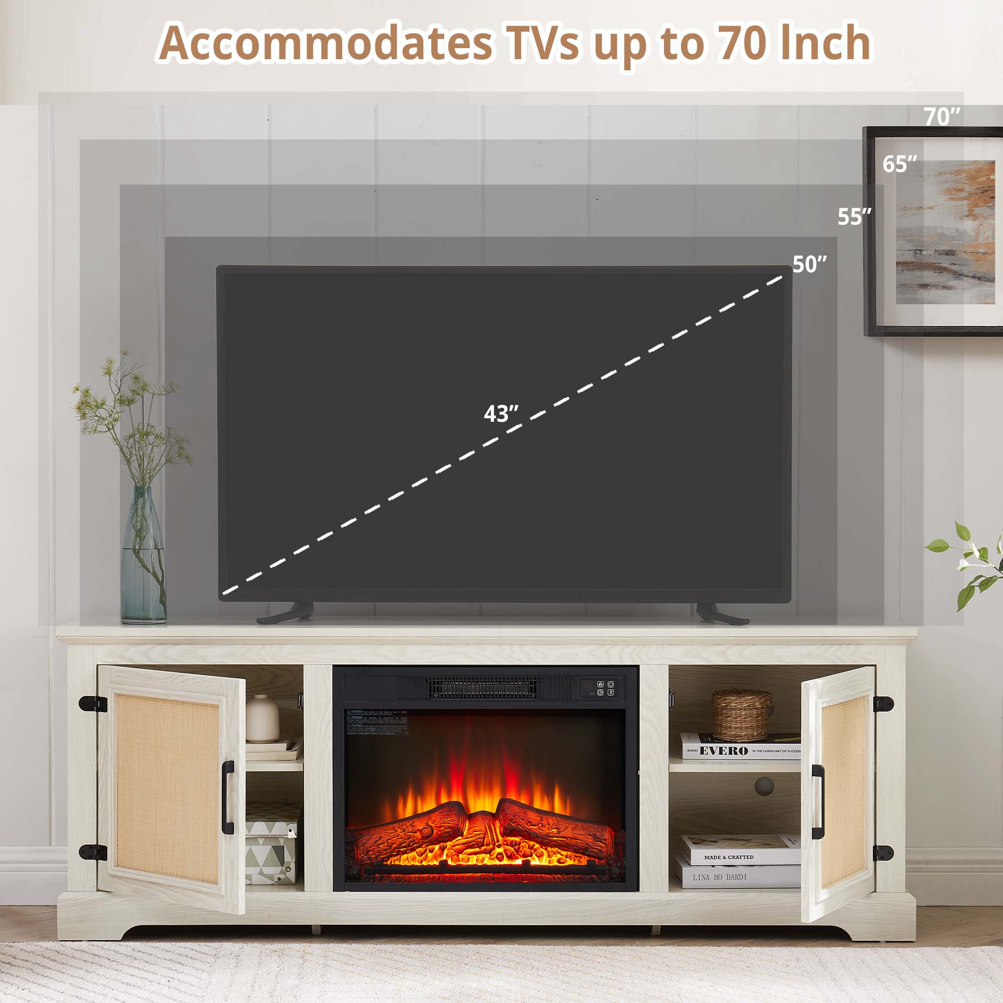 Sunrinx MG8-FP-18 Electric-Fireplaces - View #5