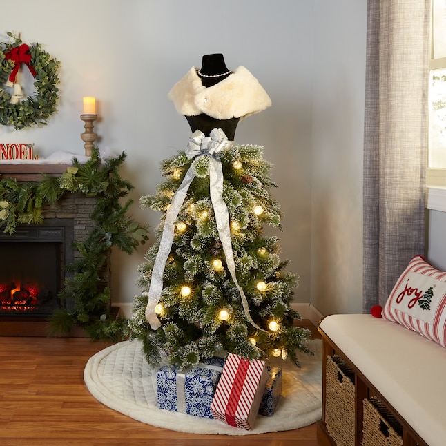 South Shore Decoration  Christmas tree dress, Dress form christmas tree, Mannequin  christmas tree