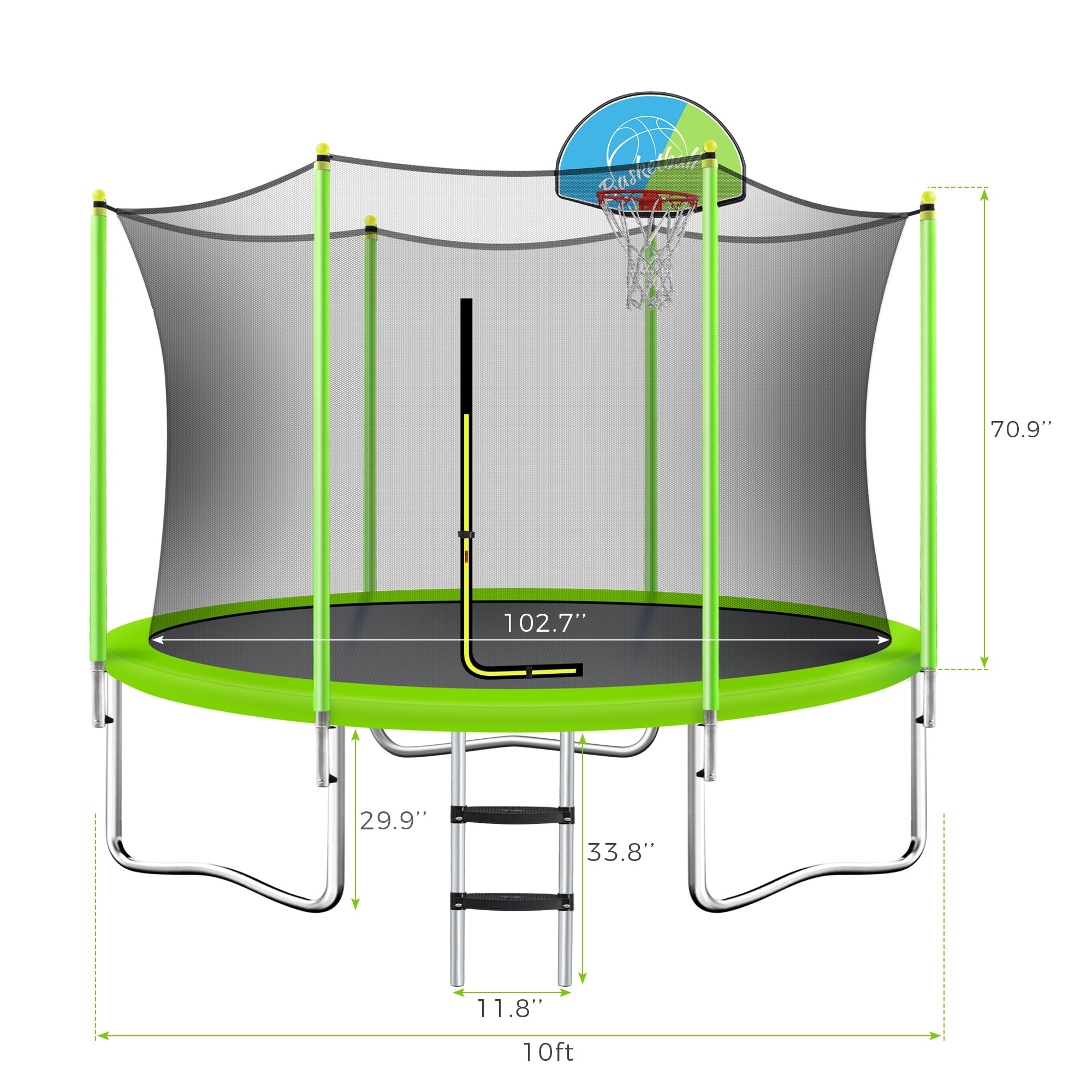 Damerin KT1615ENB09 trampolines - View #3