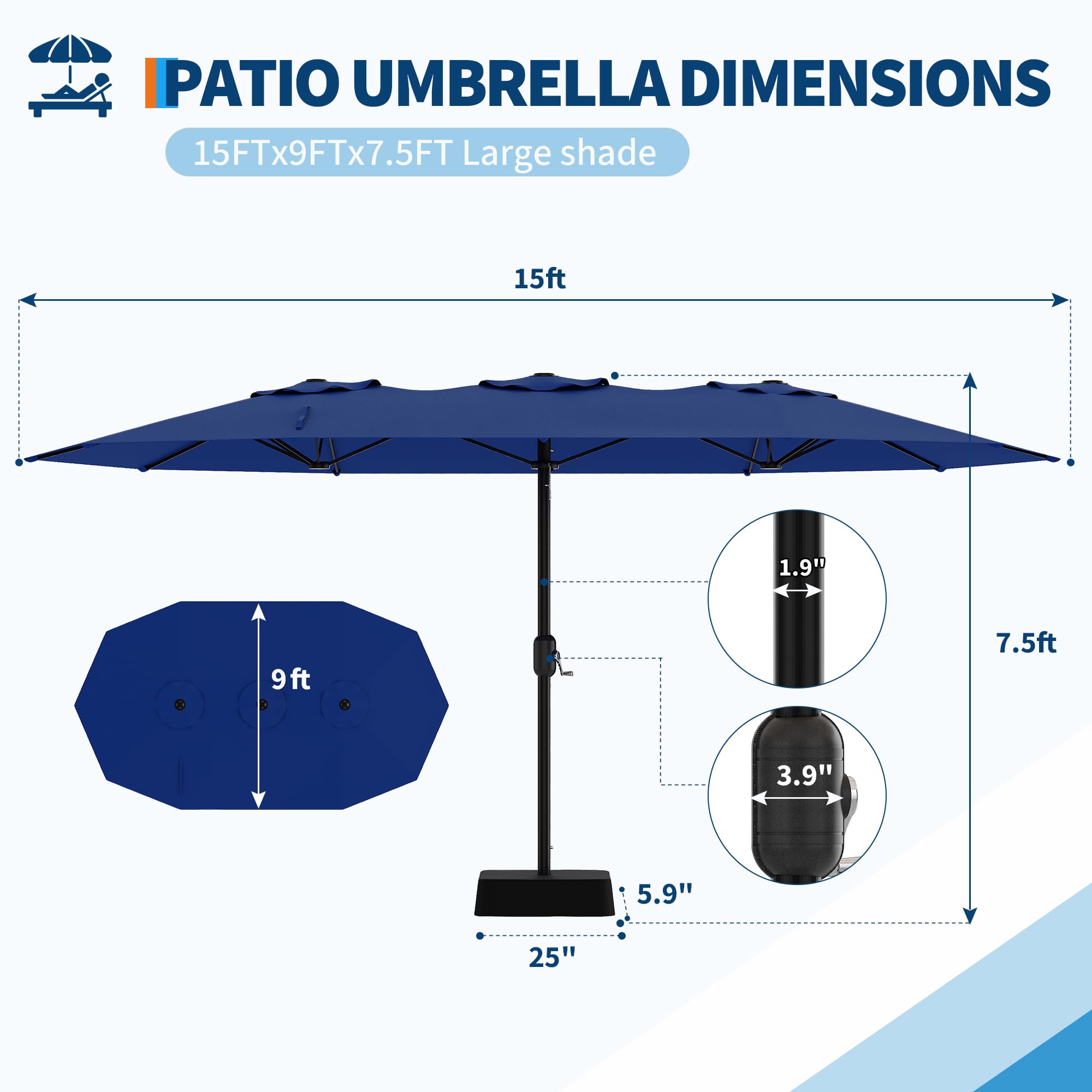 GarveeLife C3H-OALIUXTG0VPI Umbrellas-2 - View #8