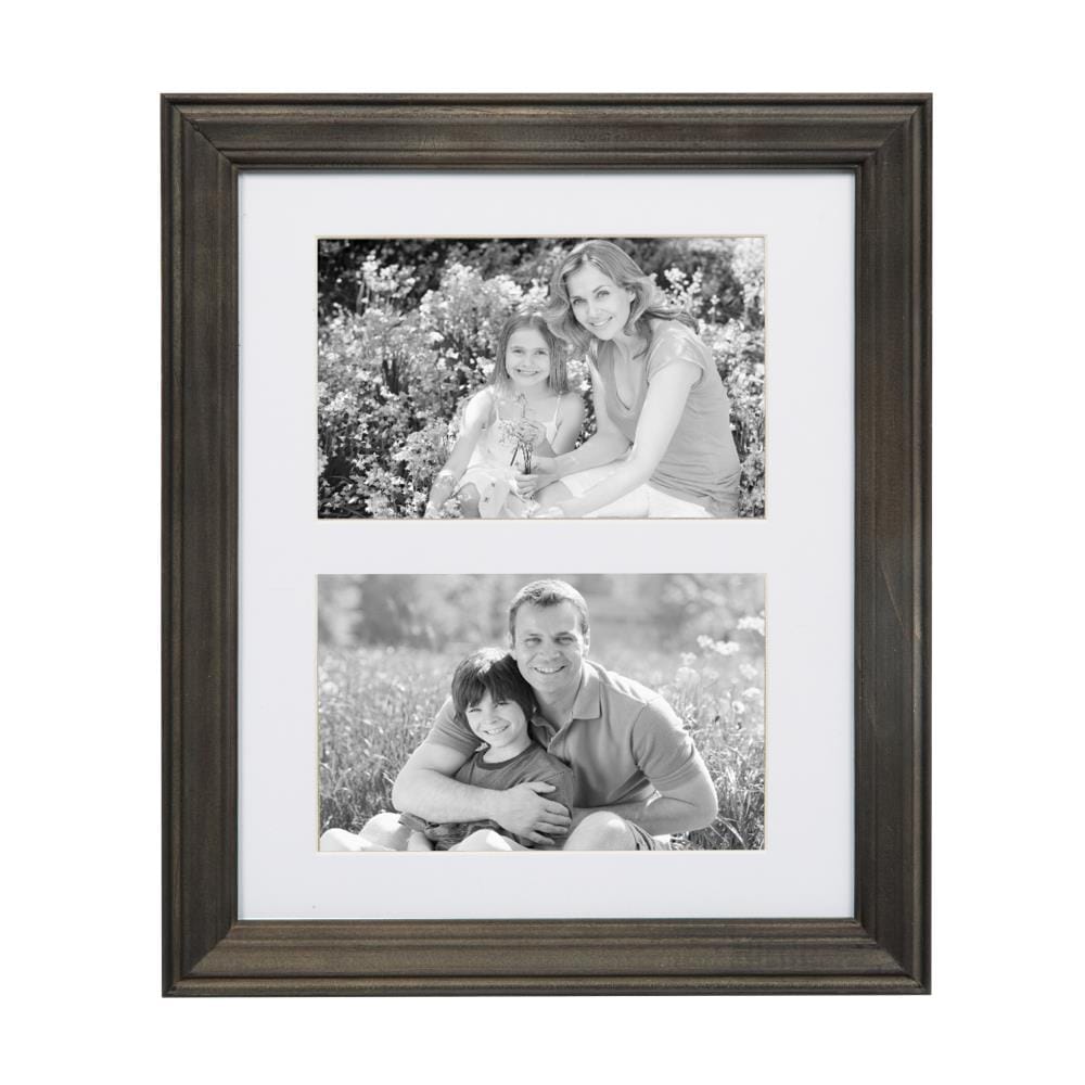 Kate and Laurel Gray Wood Picture Frame (4-in x 6-in) in the Picture ...