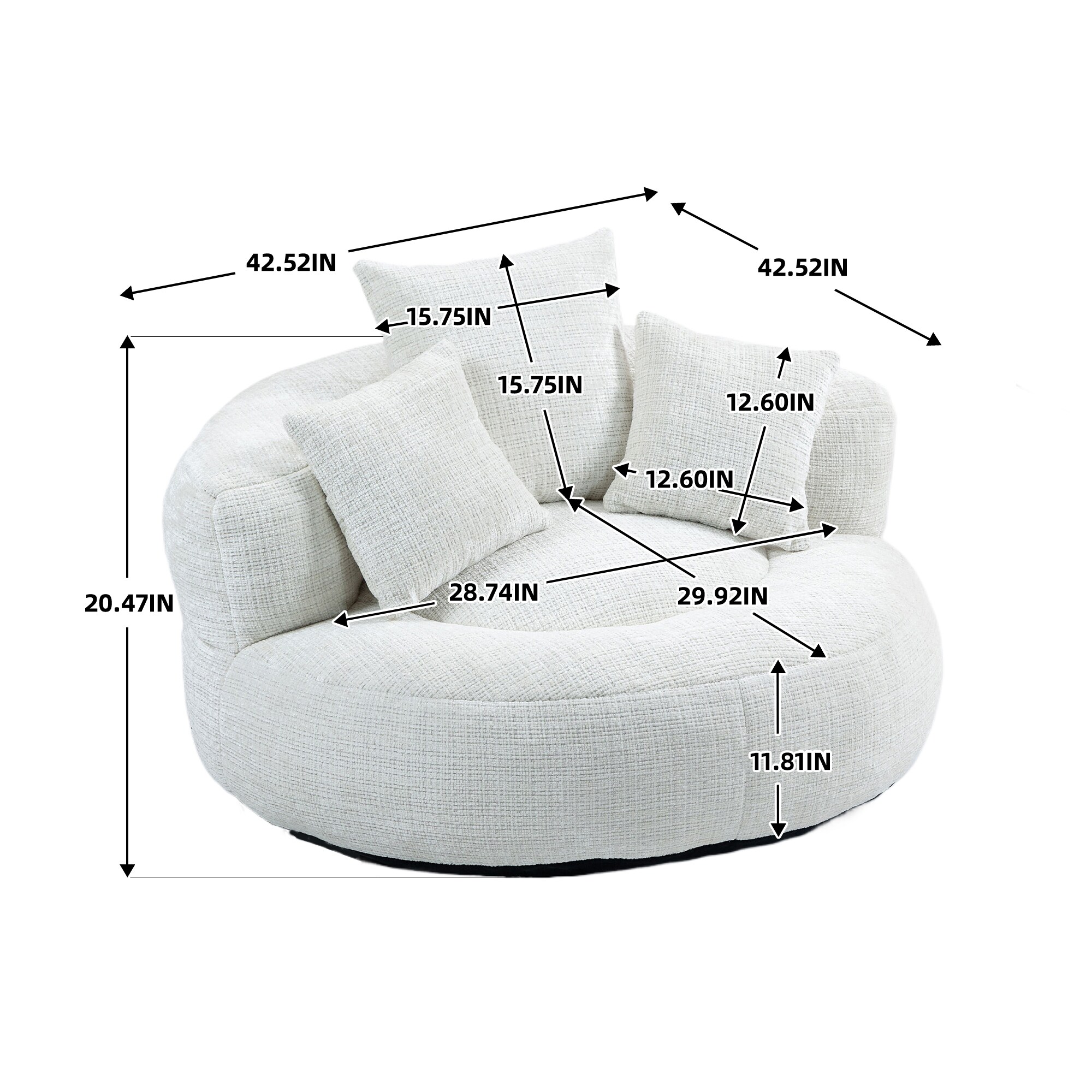 Bybafun YC5200066 Bean-Bag-Chairs - View #15