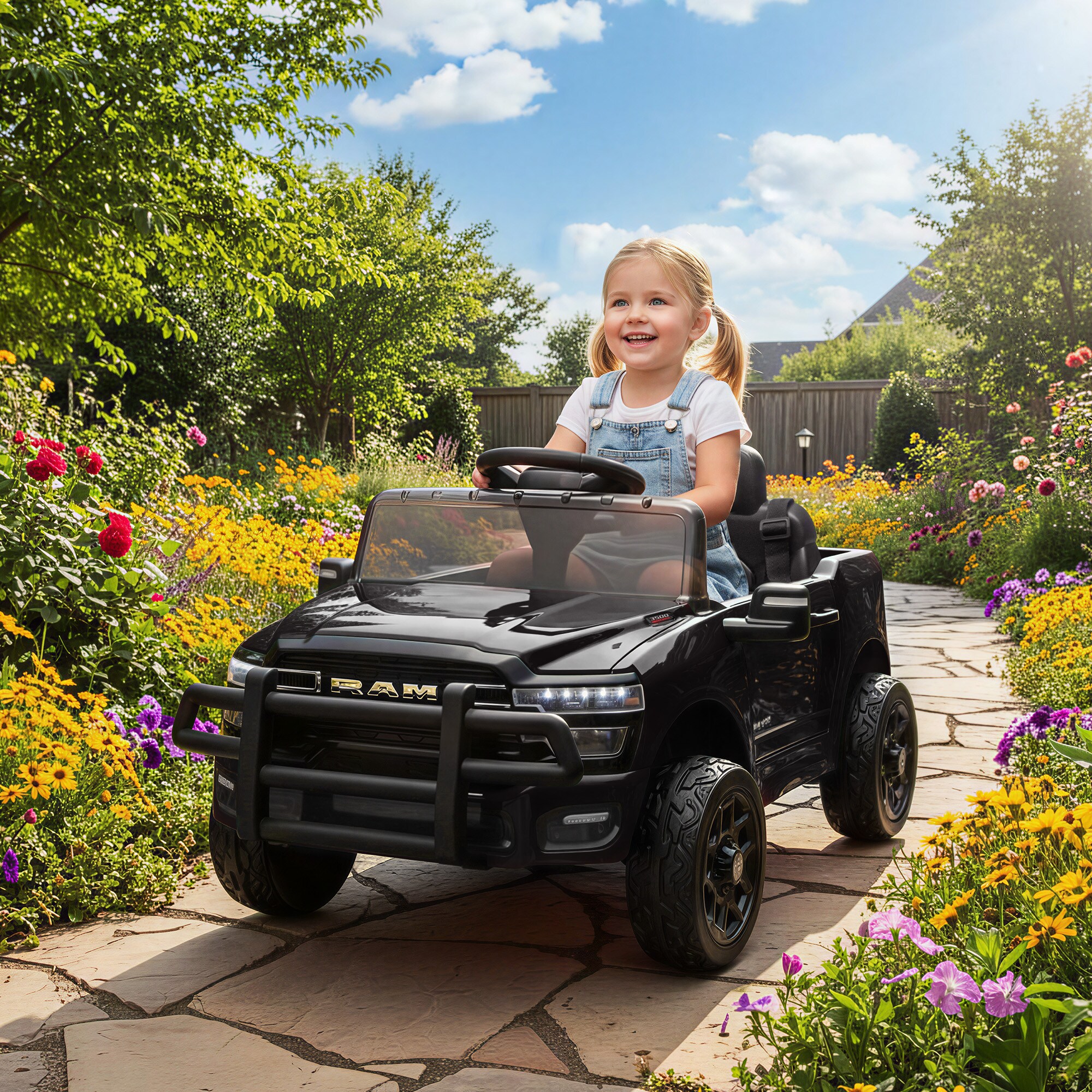 Qaba 370-456V80BK Play-Toys - View #2