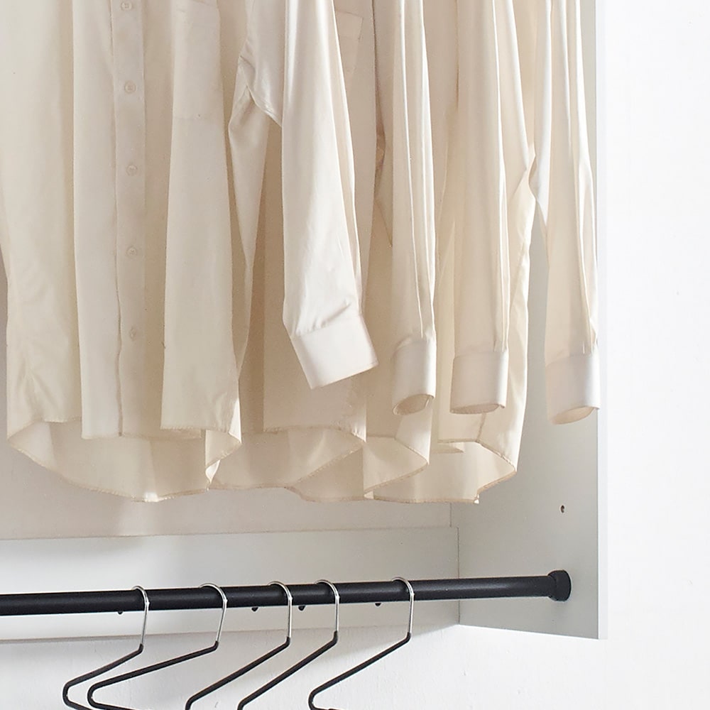 Klair Living DEVI-A WH Wood-Closet-Kits - View #4