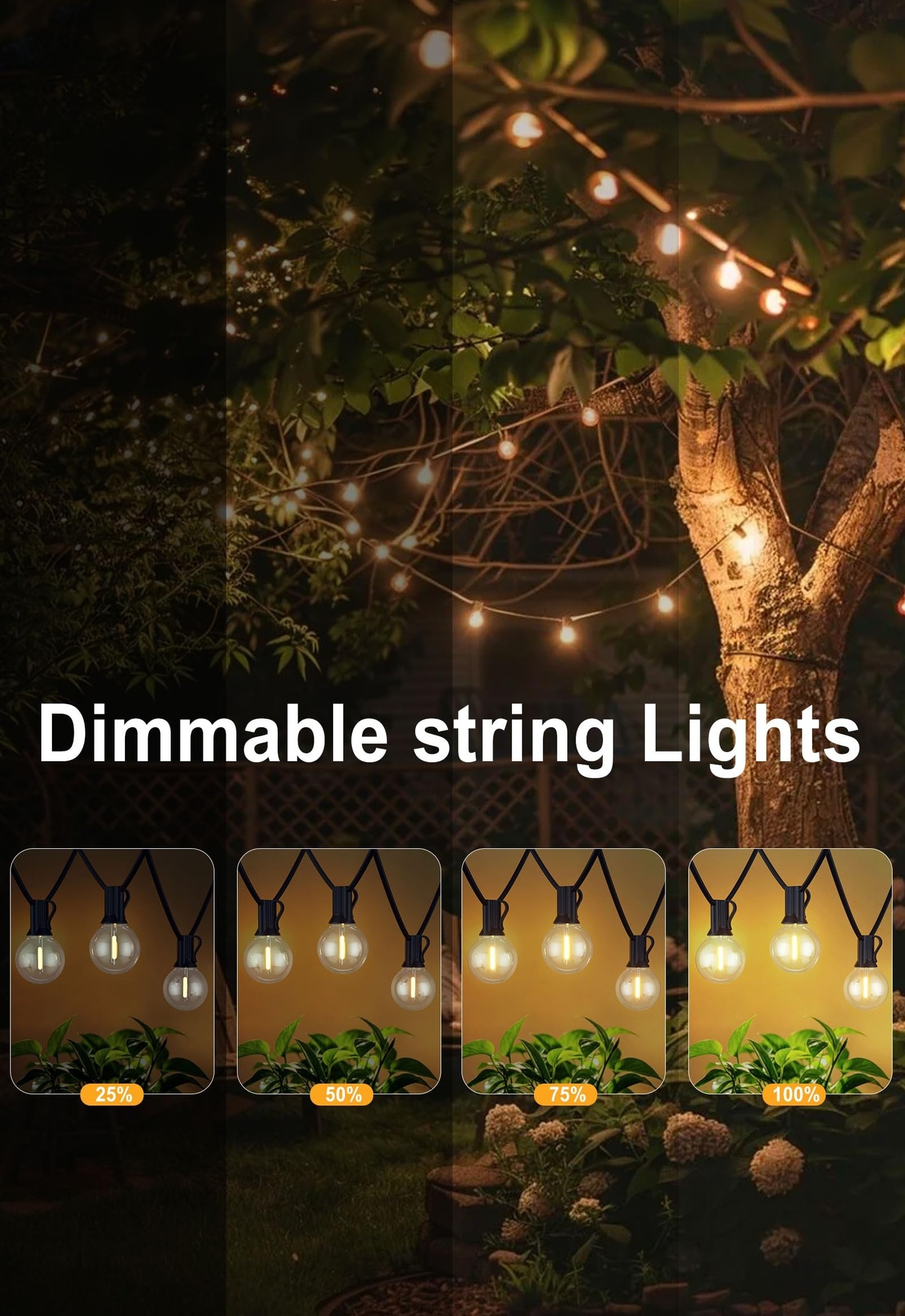 UUDULY LUU0804U461 Patio-String-Lights - View #3