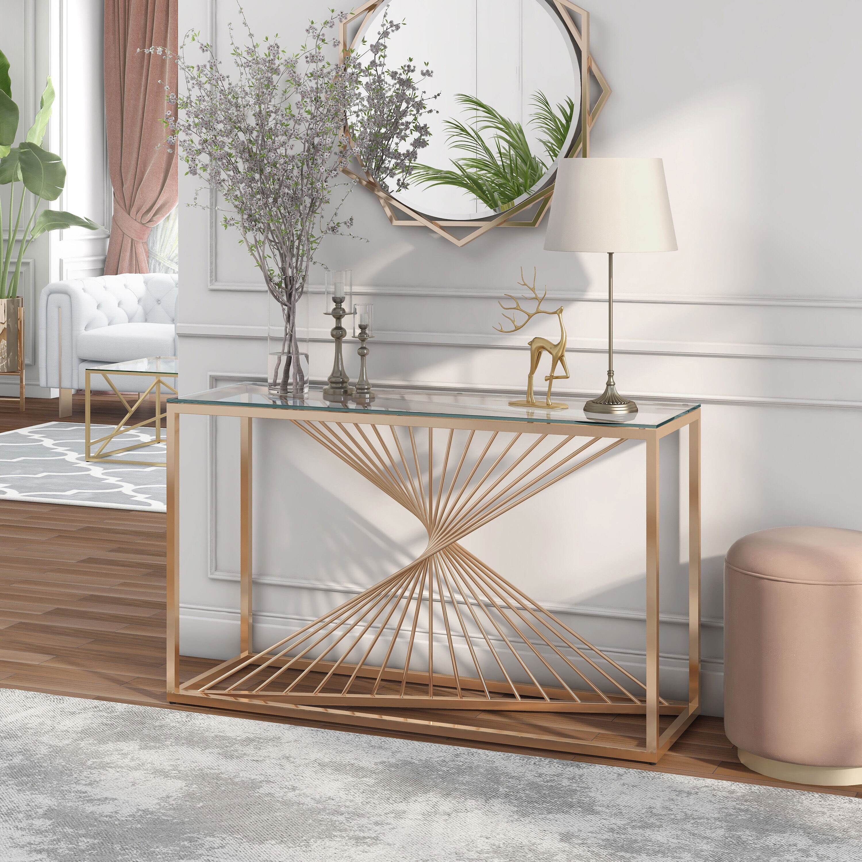 Furniture of America IDF-AC387 Console-Sofa-Tables - View #4