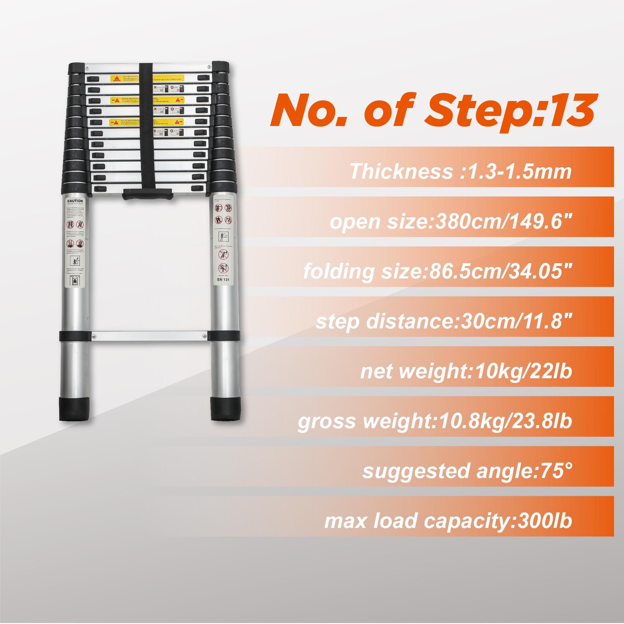 Bayfeve BF-255609-MP Extension-Ladders - View #4