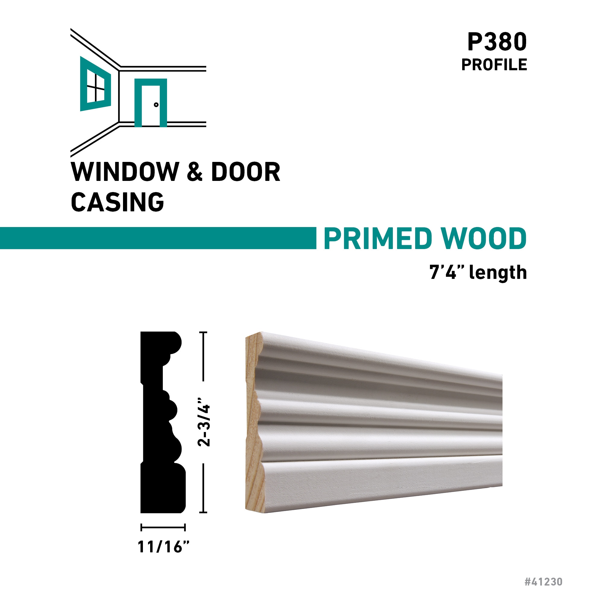 RELIABILT P 38074FJPMD Window-Door-Casings - View #3