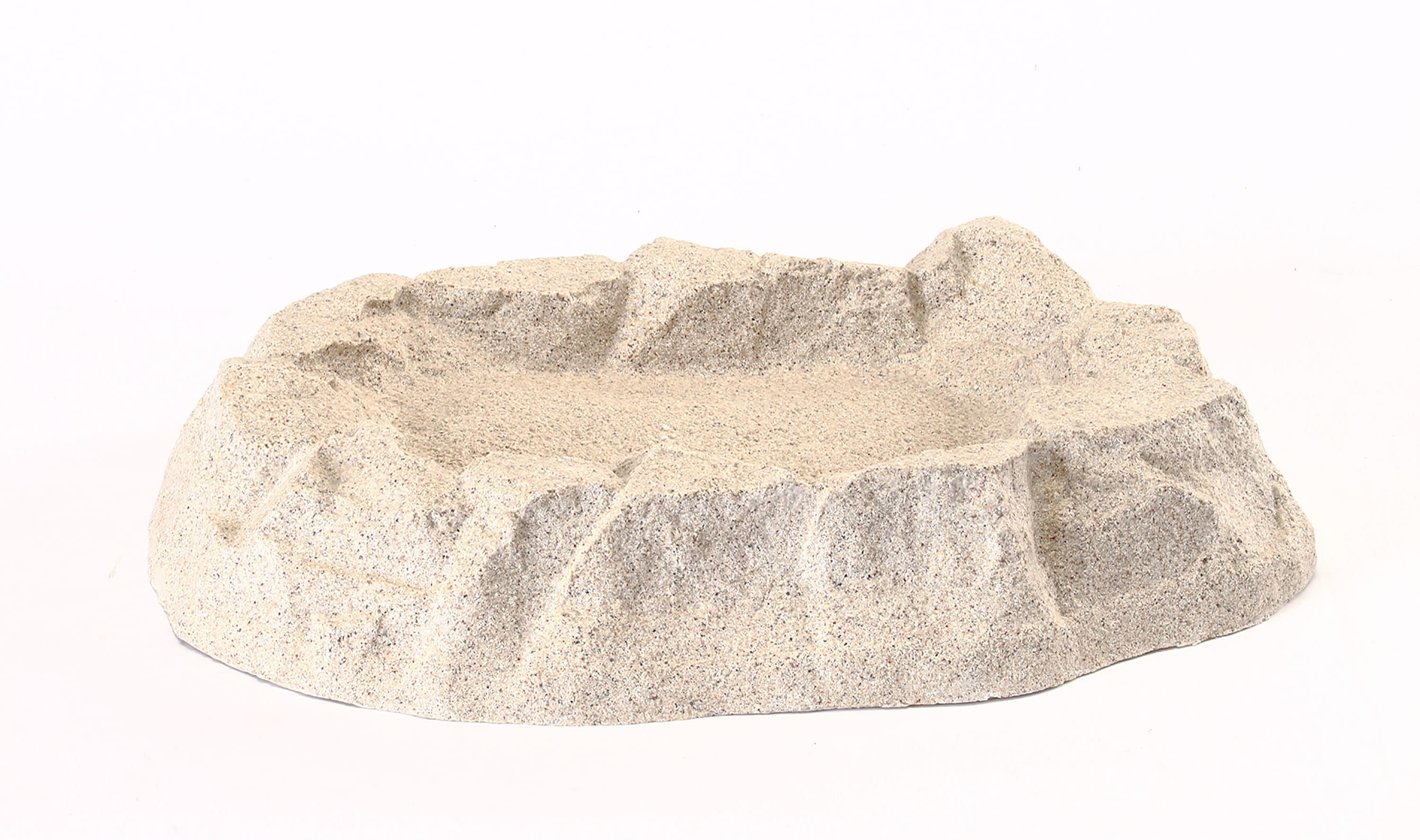 BIRDS CHOICE AAB211 4.75-in H Tan Fiberglass Complete birdbath