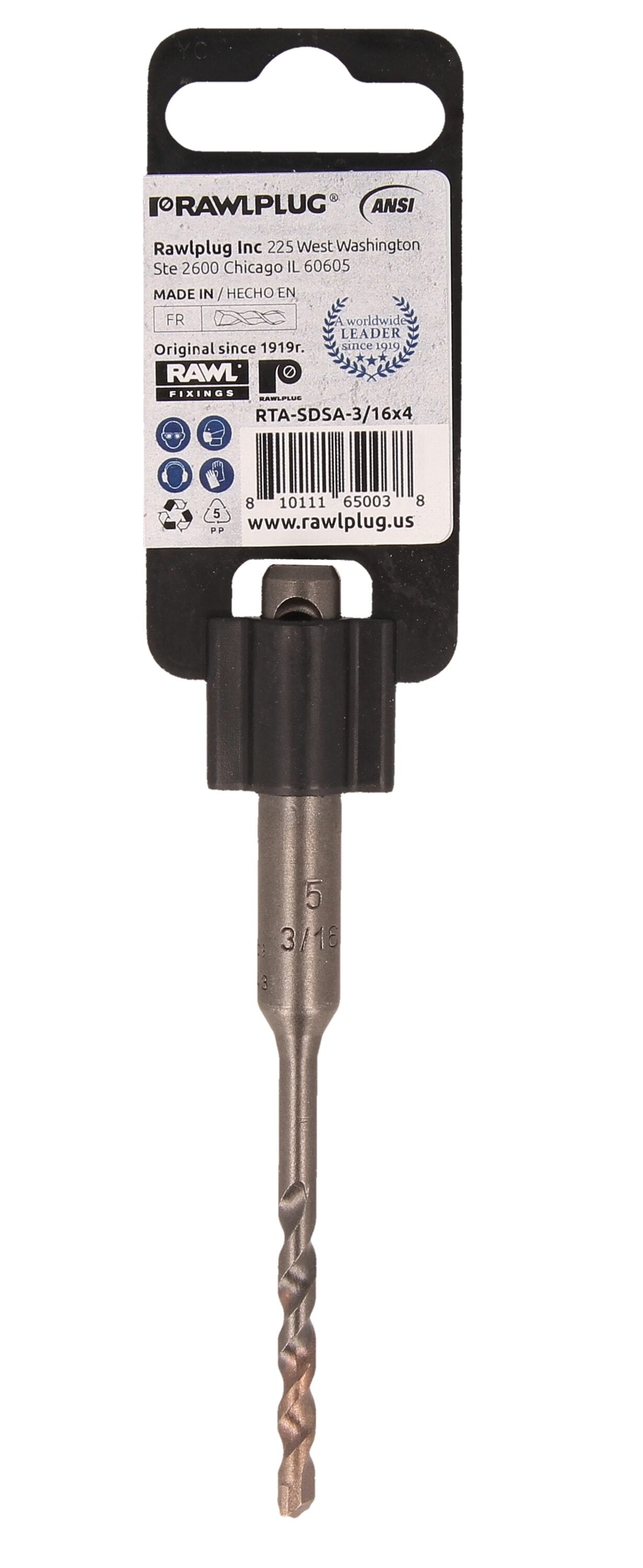 Rawlplug RTA-SDSA-316X4 Drywall-Anchors - View #5