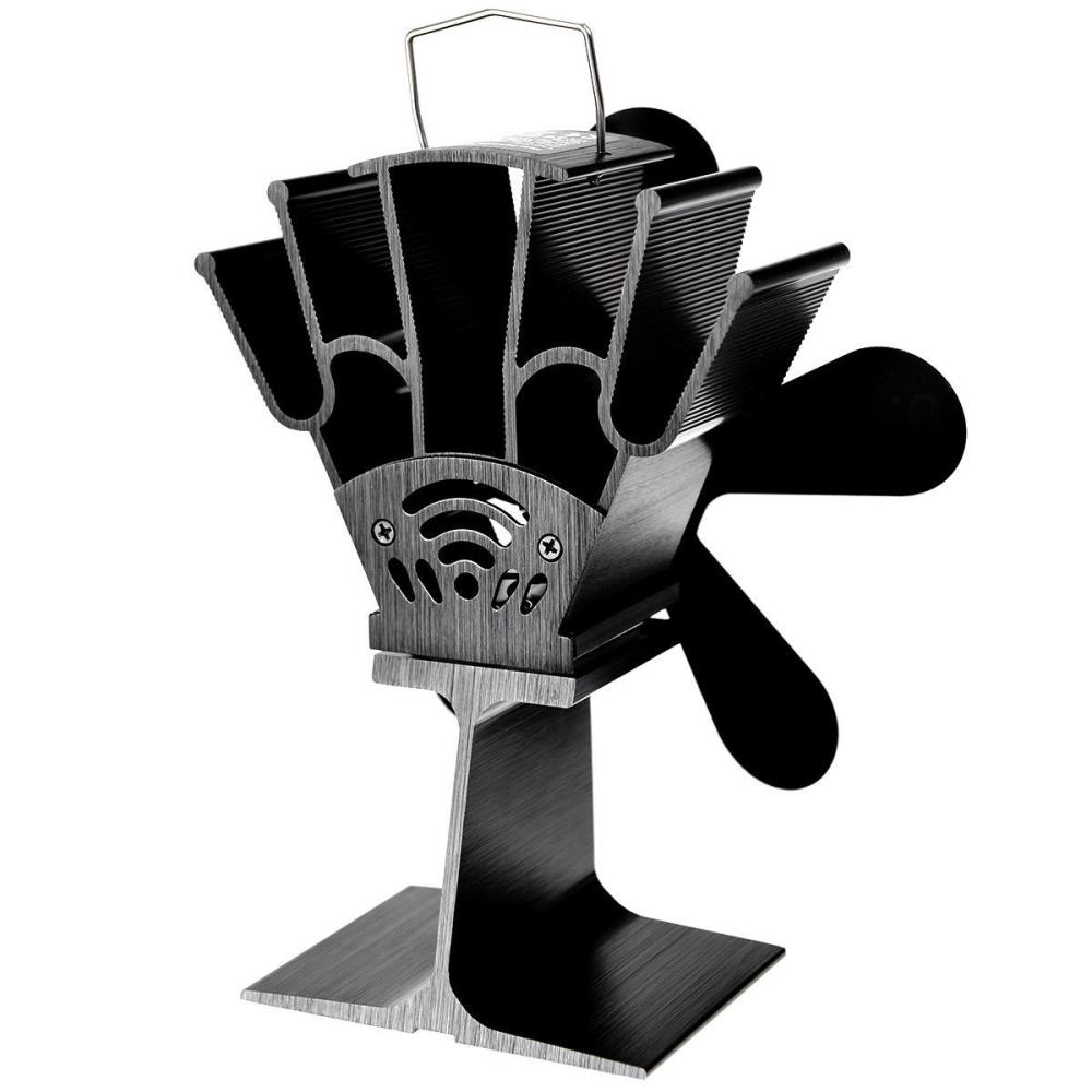 CASAINC 5 Blades Fuel Saving Stove Fan