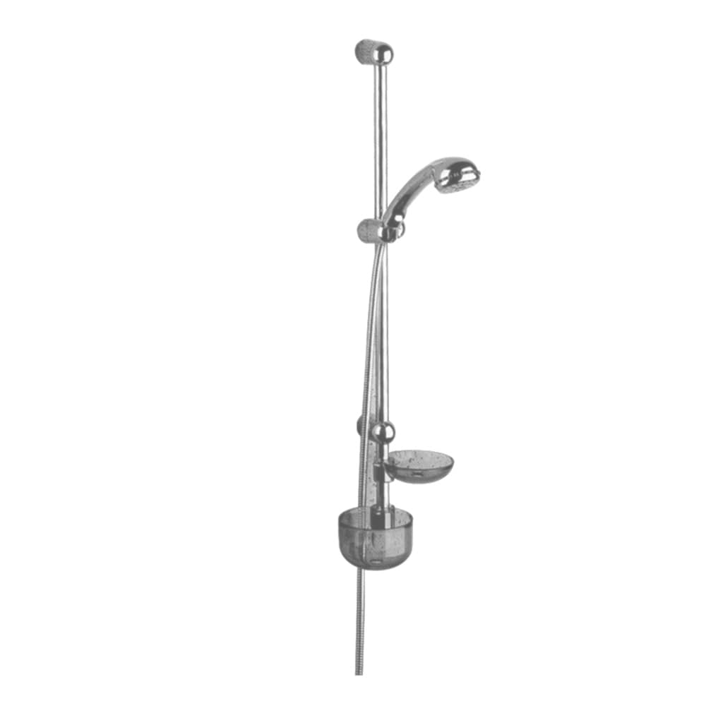 American Standard 1660225.295 Standard Satin Nickel 1.25-Inches Universal Shower Slide bar
