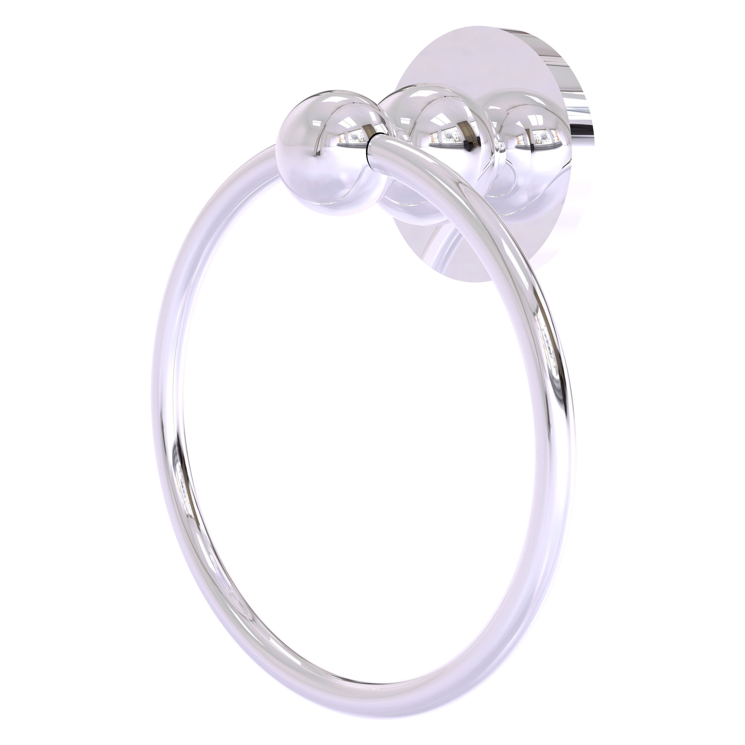 Allied Brass BL-16-PC Bolero Polished Chrome Wall mount Single Towel Ring