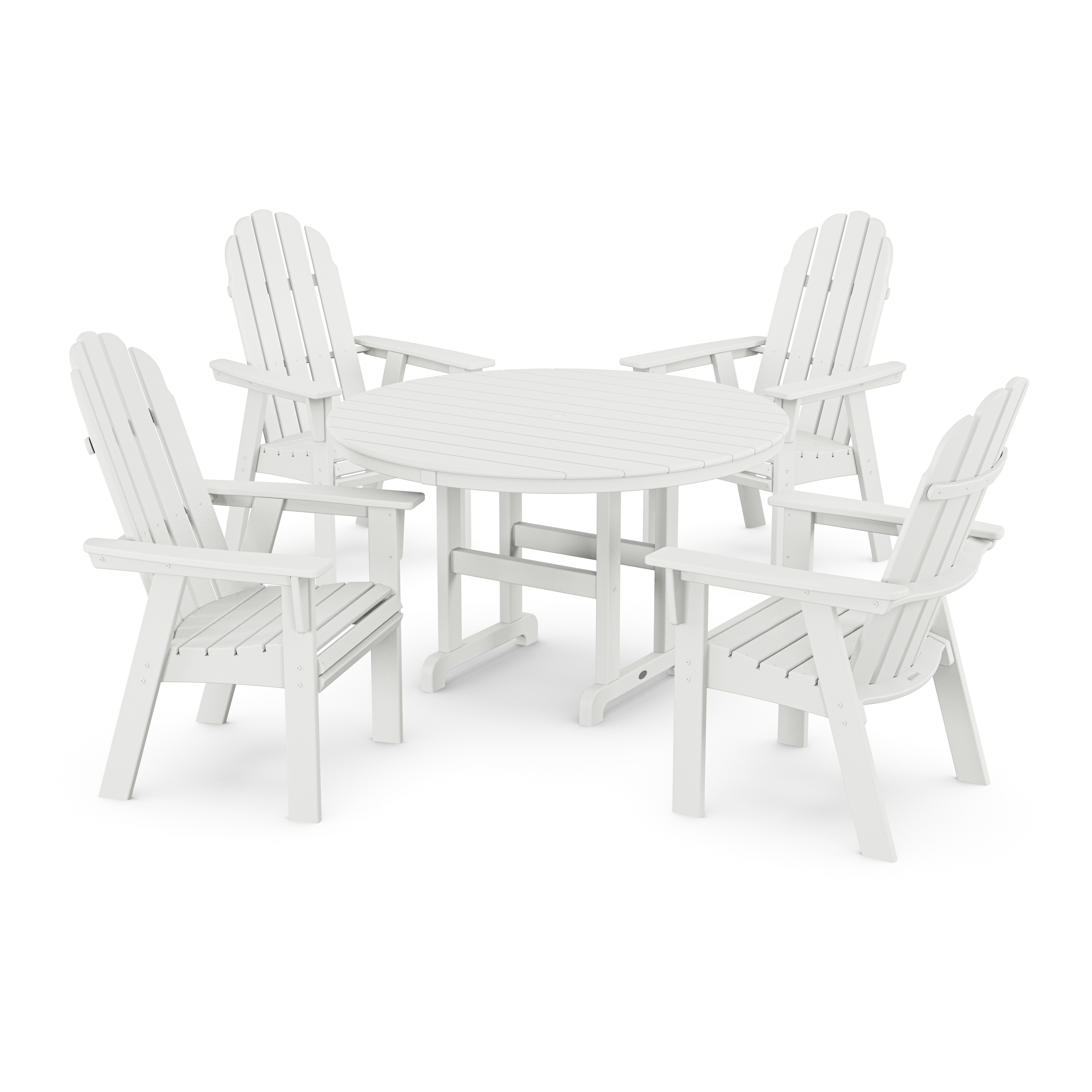 allen + roth by POLYWOOD PWS2727-1-WH Patio-Dining-Sets - View #2