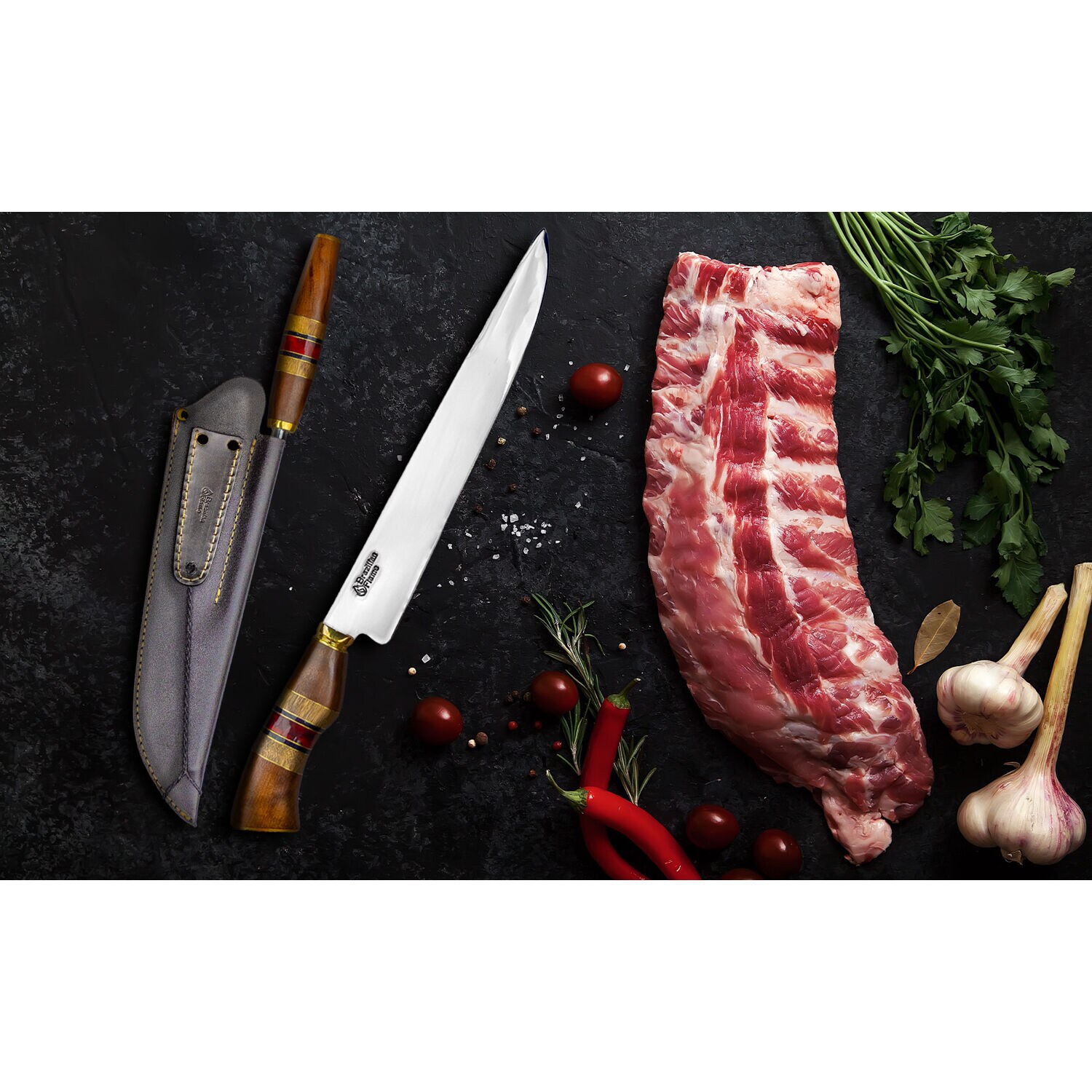 Brazilian Flame KF-REF018-10-RED cutlery - View #2