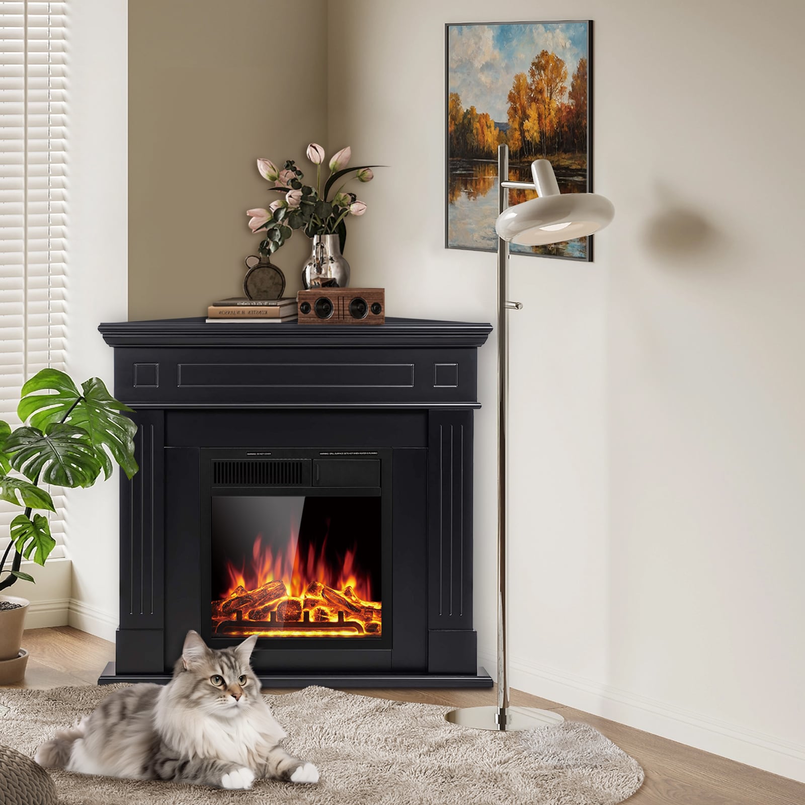 COWSAR LSM0127B Electric-Fireplaces - View #7
