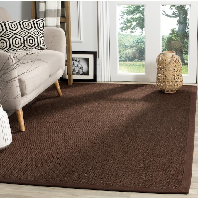 Safavieh Natural Fiber Chica 6 X, Brown Rugs For Living Room