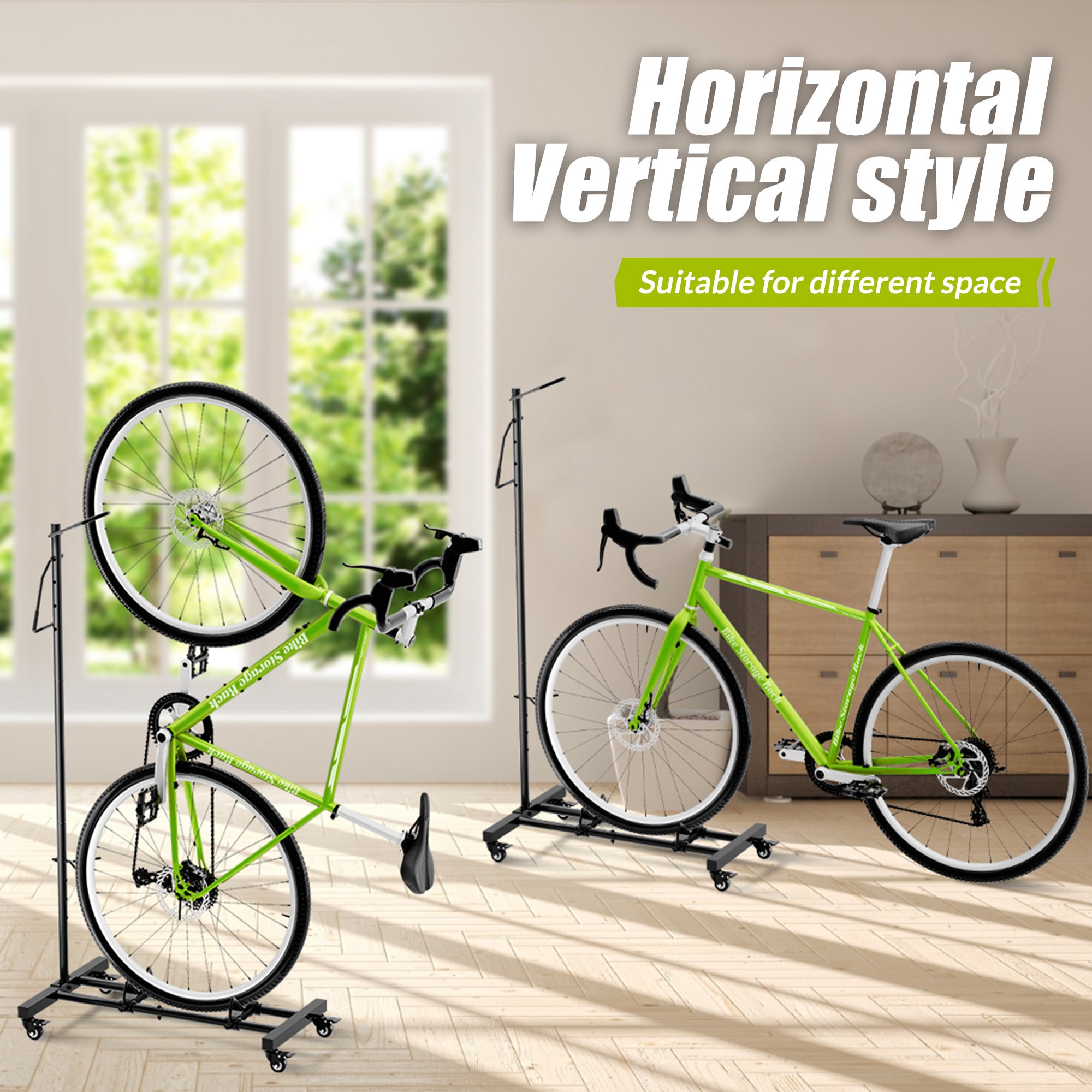 Bike Wall Rack - Vertical Bike Room Storage