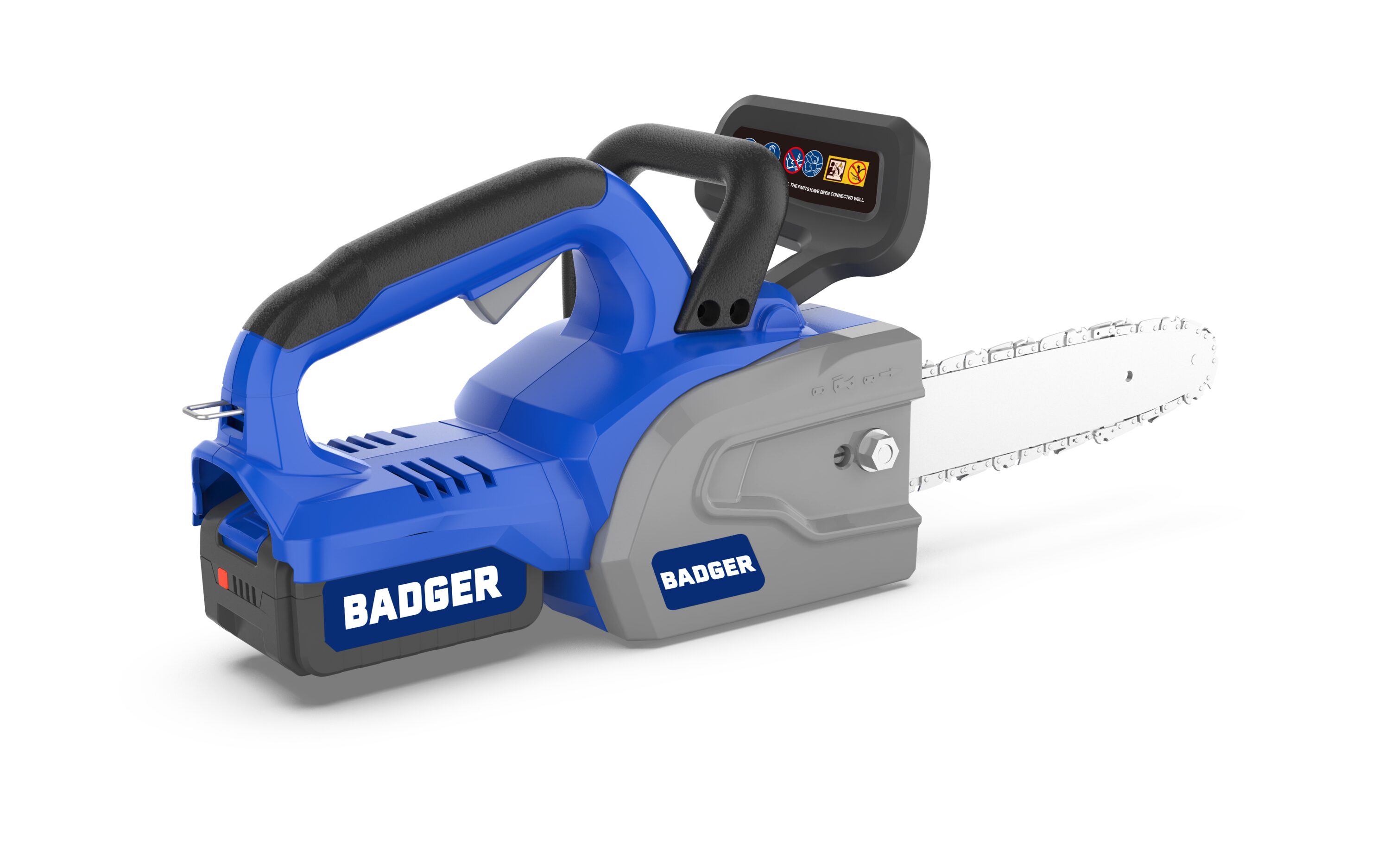 Wild Badger Power 20-volt 10-in Brushless Cordless Battery 4 Ah Chainsaw (Battery and Charger Included) WB20VCS2AH Sansujyuku sansujyuku.com