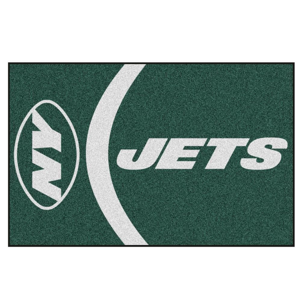 FANMATS Super Bowl LV 3 x 6 Green Indoor Runner Rug in the Rugs department  at