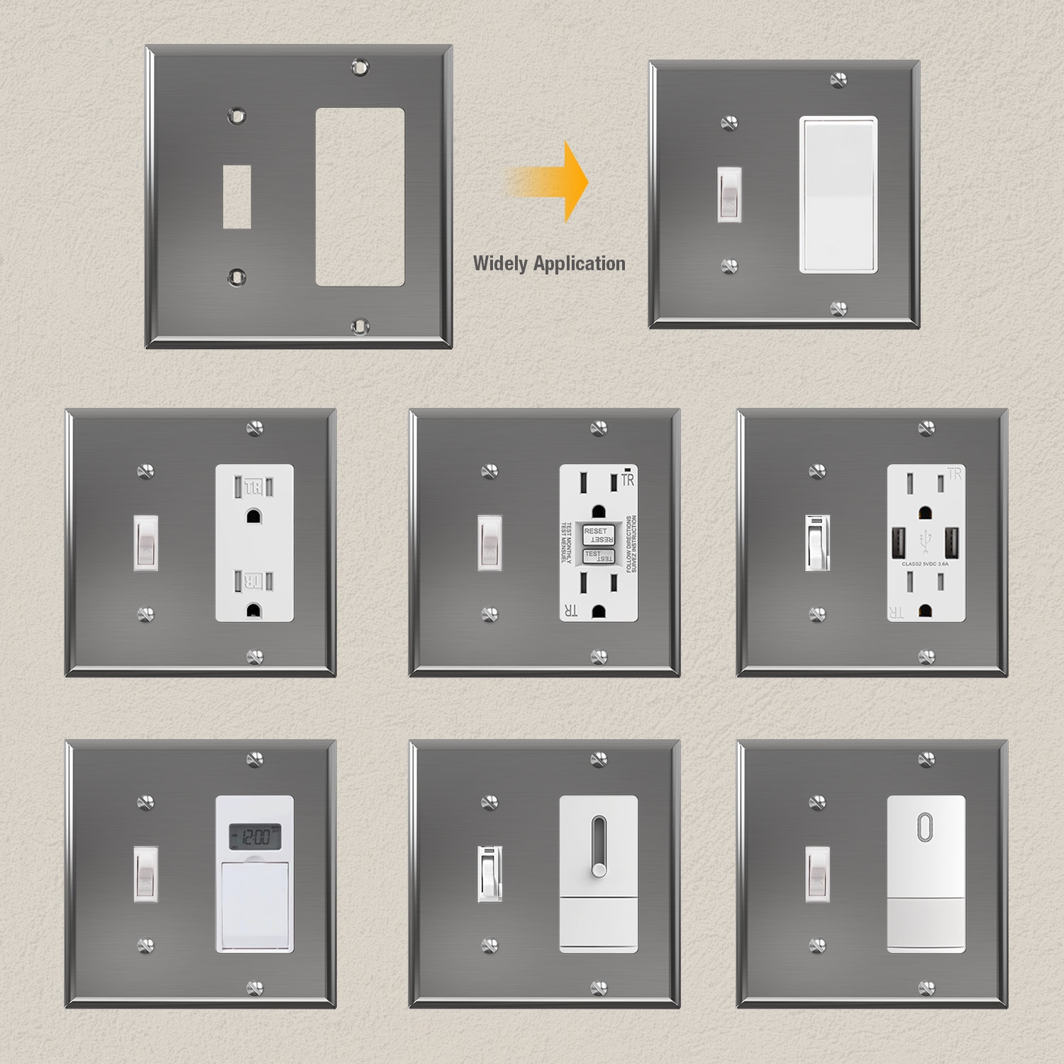 Utilitech 51SBS Electrical-Wall-Plates - View #4