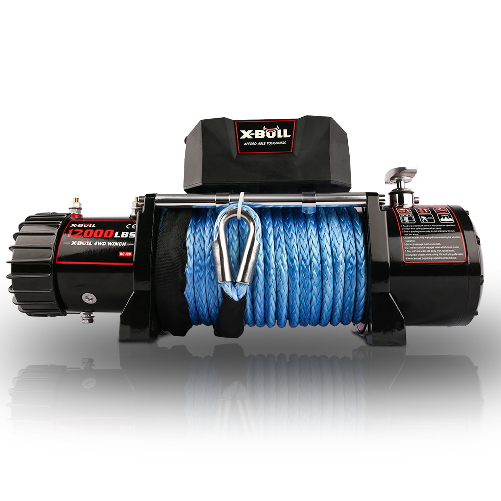 Carry-On Trailer Motorcycle Winch Rope 50-ft, 2,500 lb Safe