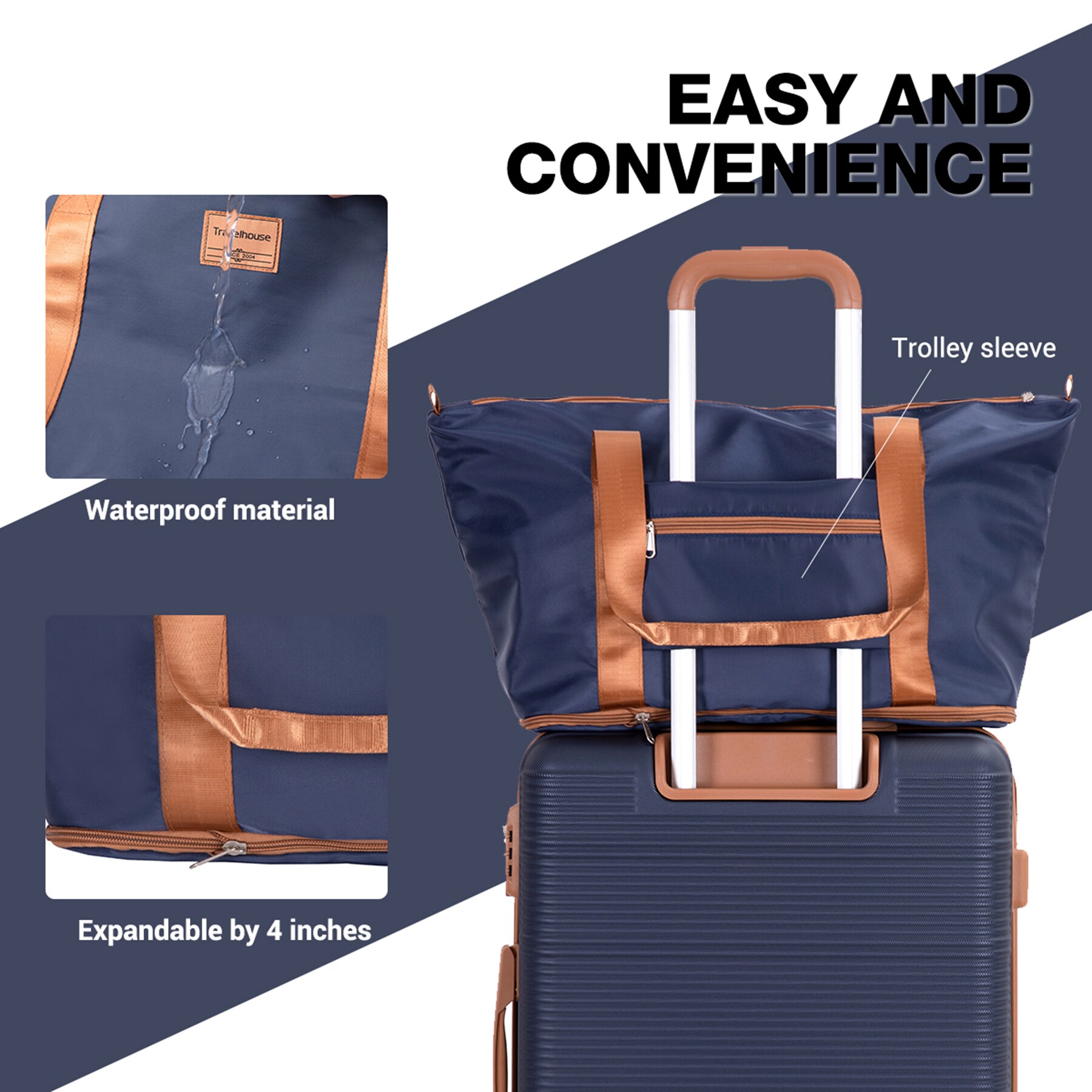 SINOFURN SYD9600012BL Luggage-And-Luggage-Sets - View #4