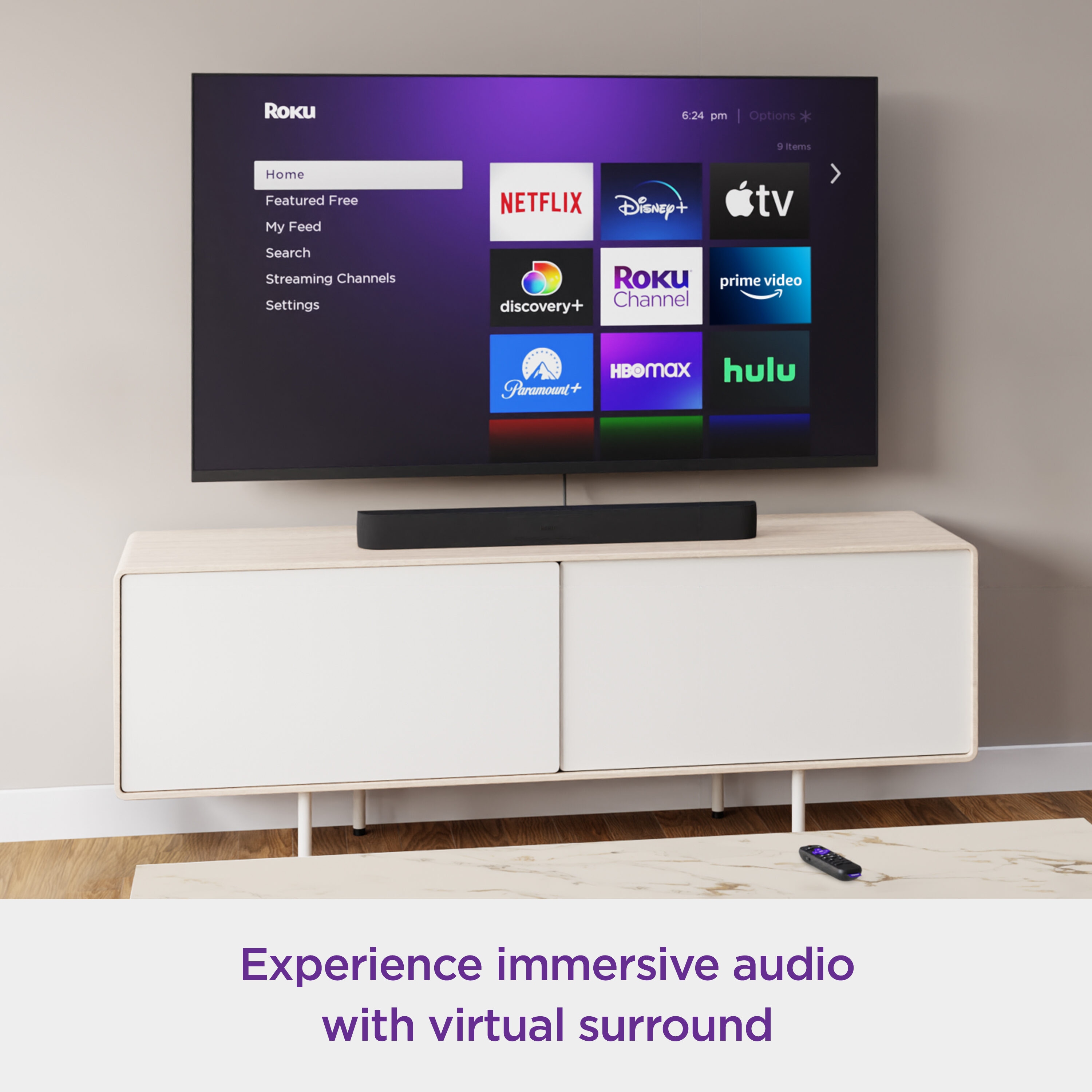 Introducing the 2022 Roku Express and all-new Roku Wireless Bass