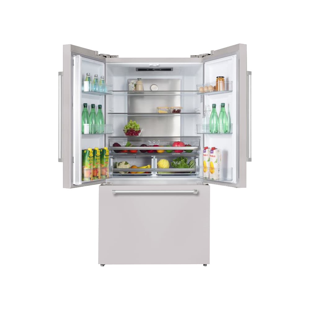 Hallman HBRFSFD36CMSS Bottom-Freezer-Refrigerators - View #2