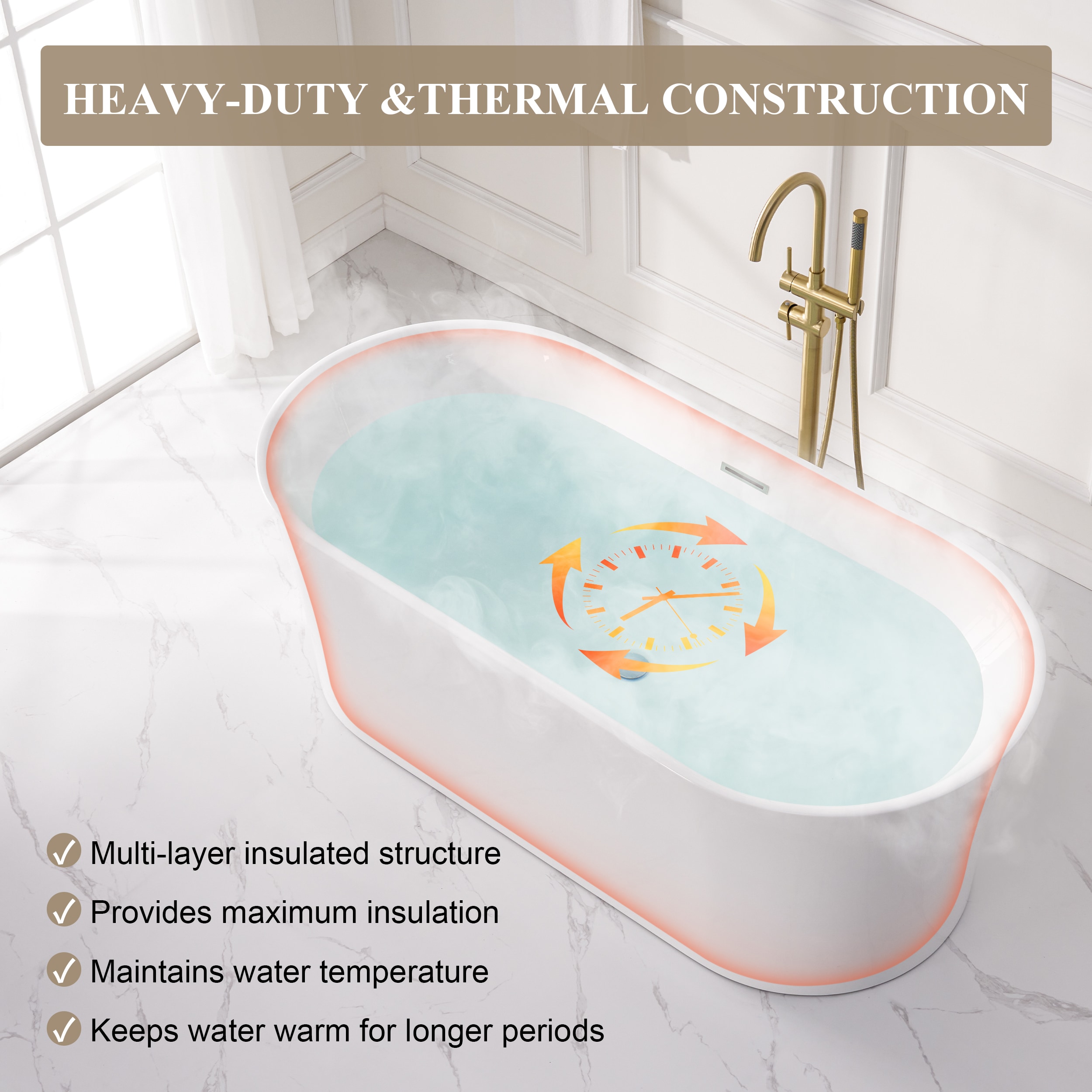 WELLFOR CB-FBT572BL bathtubs - View #6