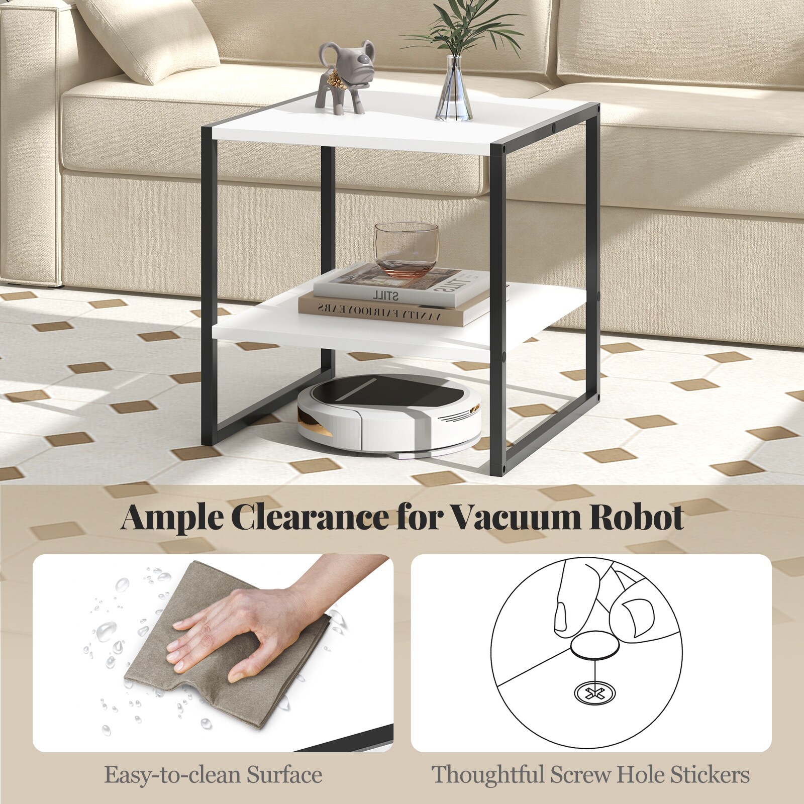 Fenbeli QLLSFENH663 End-Tables - View #10