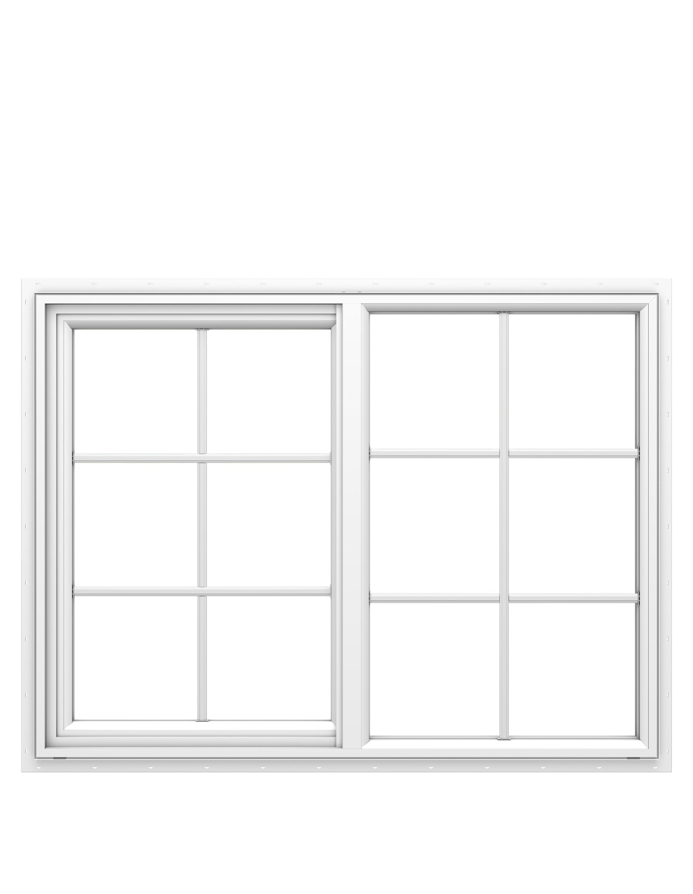 Pella 150 Series 23.5-in x 23.5-in x 2.6875-in Jamb Between The Glass ...