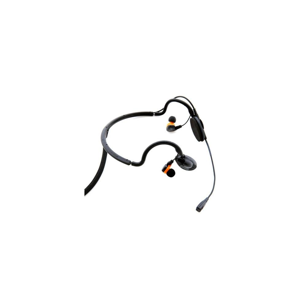  TCNCD344277 Point Source Audio POI-CM-I5-5F Dual In-Ear Intercom Headset with Condenser Noise-Cancelling Boom Microphone- 5-Pin Female XLR