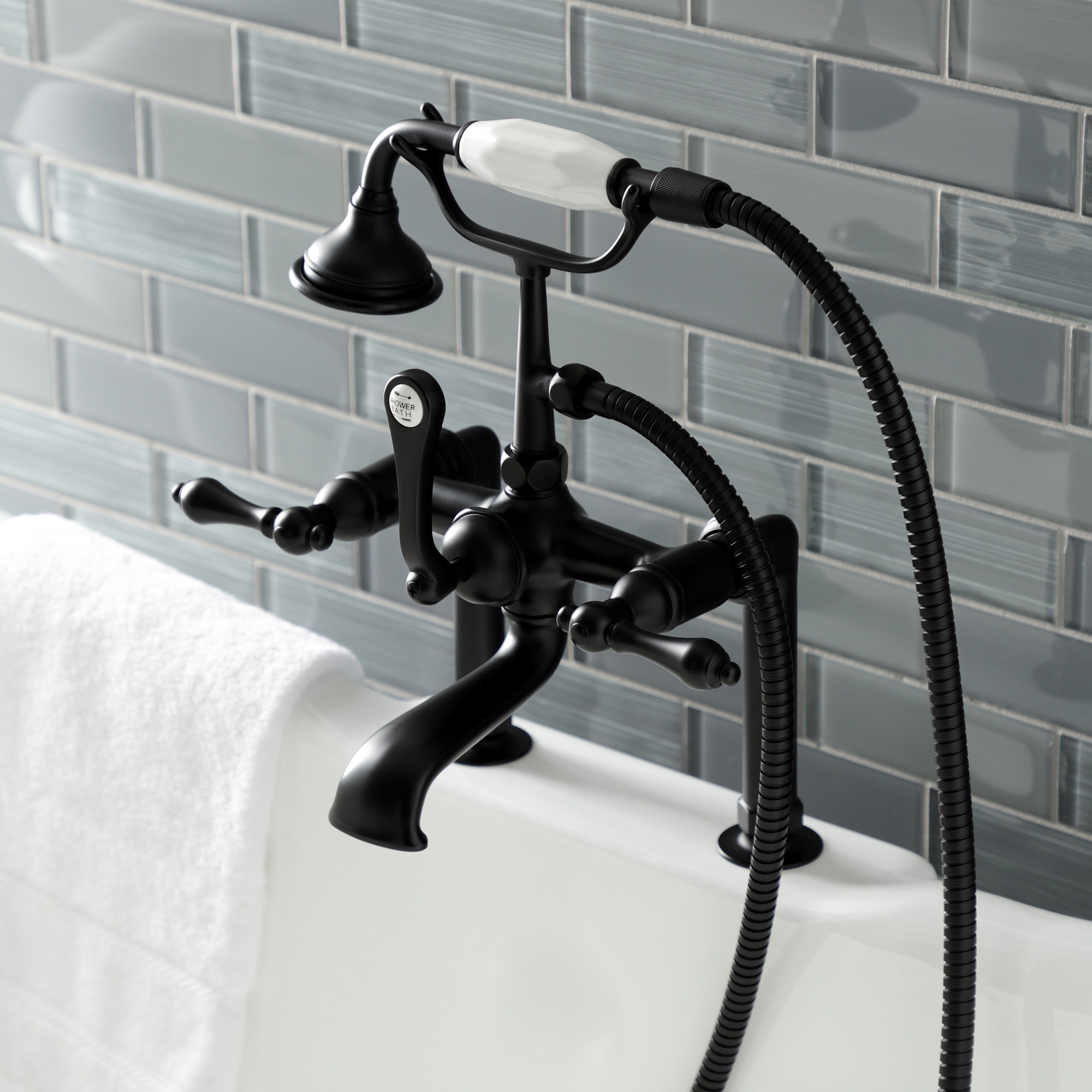 Kingston Brass WLAE103T0 Roman-Tub-Faucets - View #6