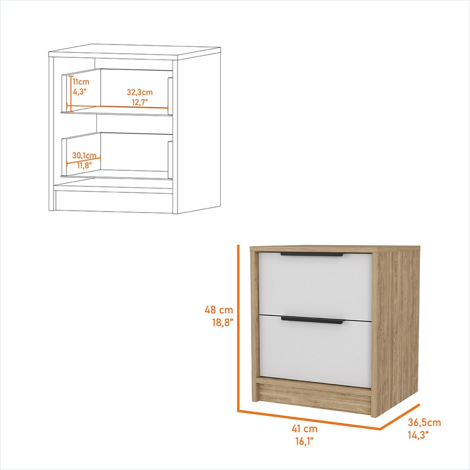 Naturefalls UZLGF16A11HK nightstands - View #6