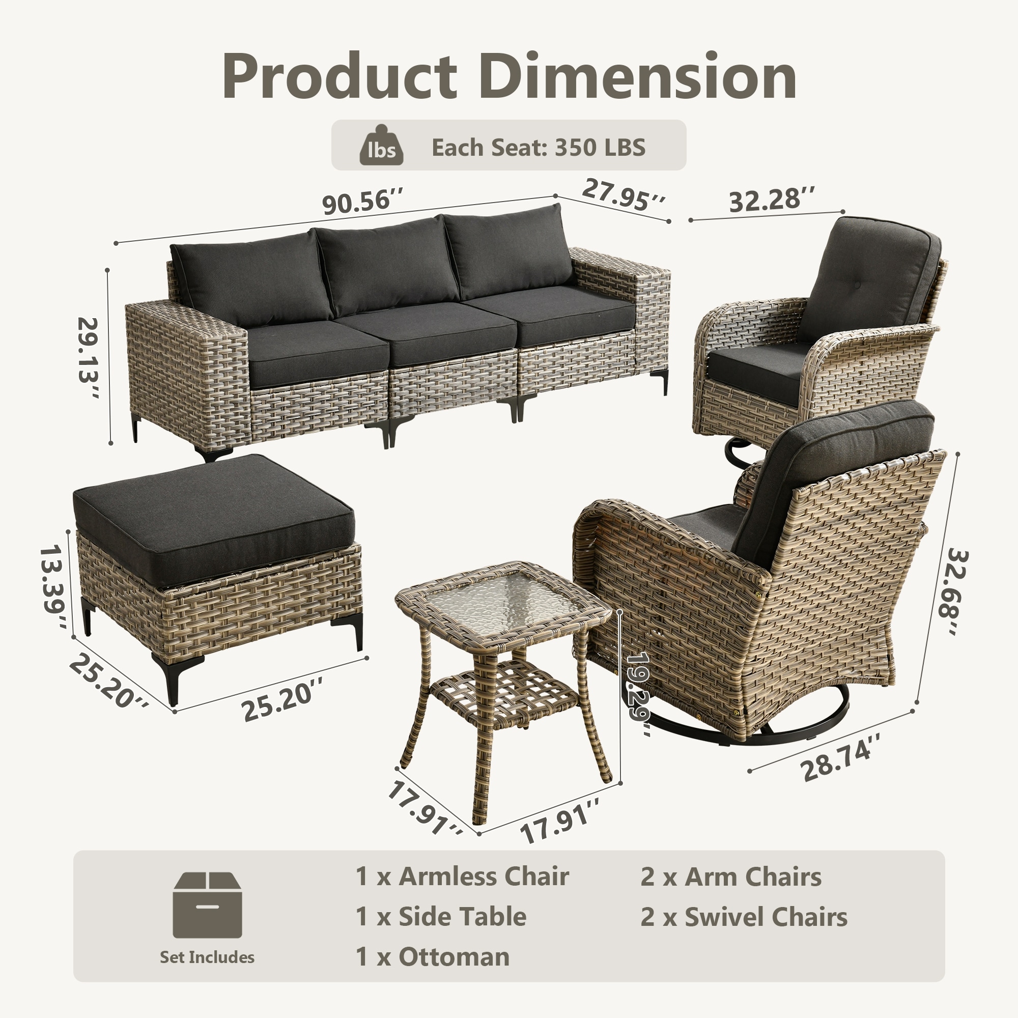 XIZZI XIVRC1082-VNCRC Patio-Sofas-Daybeds - View #8