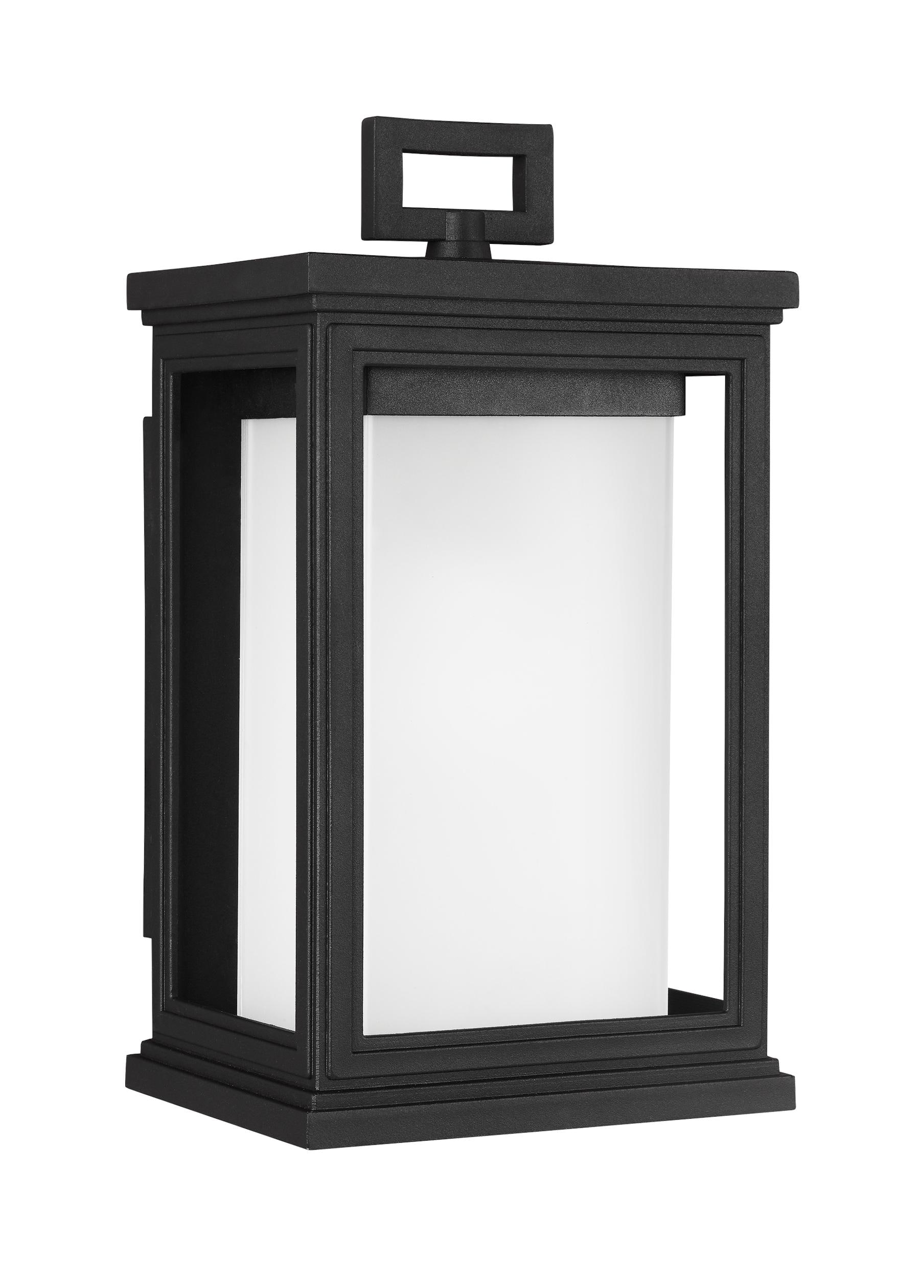 Generation Lighting OL12900TXB Roscoe 1 -Light 11.5-in H Bronze Hardwired Outdoor Wall Light