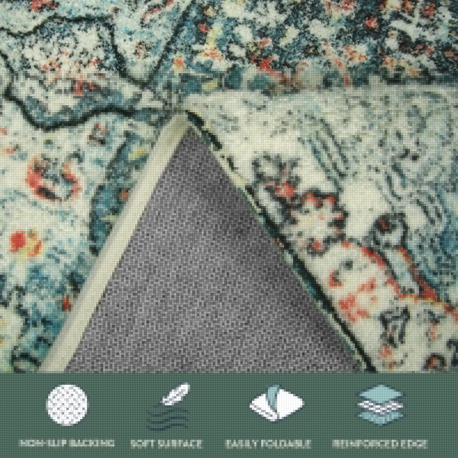 Lahome H53-636LLSALD-60X180 rugs - View #6