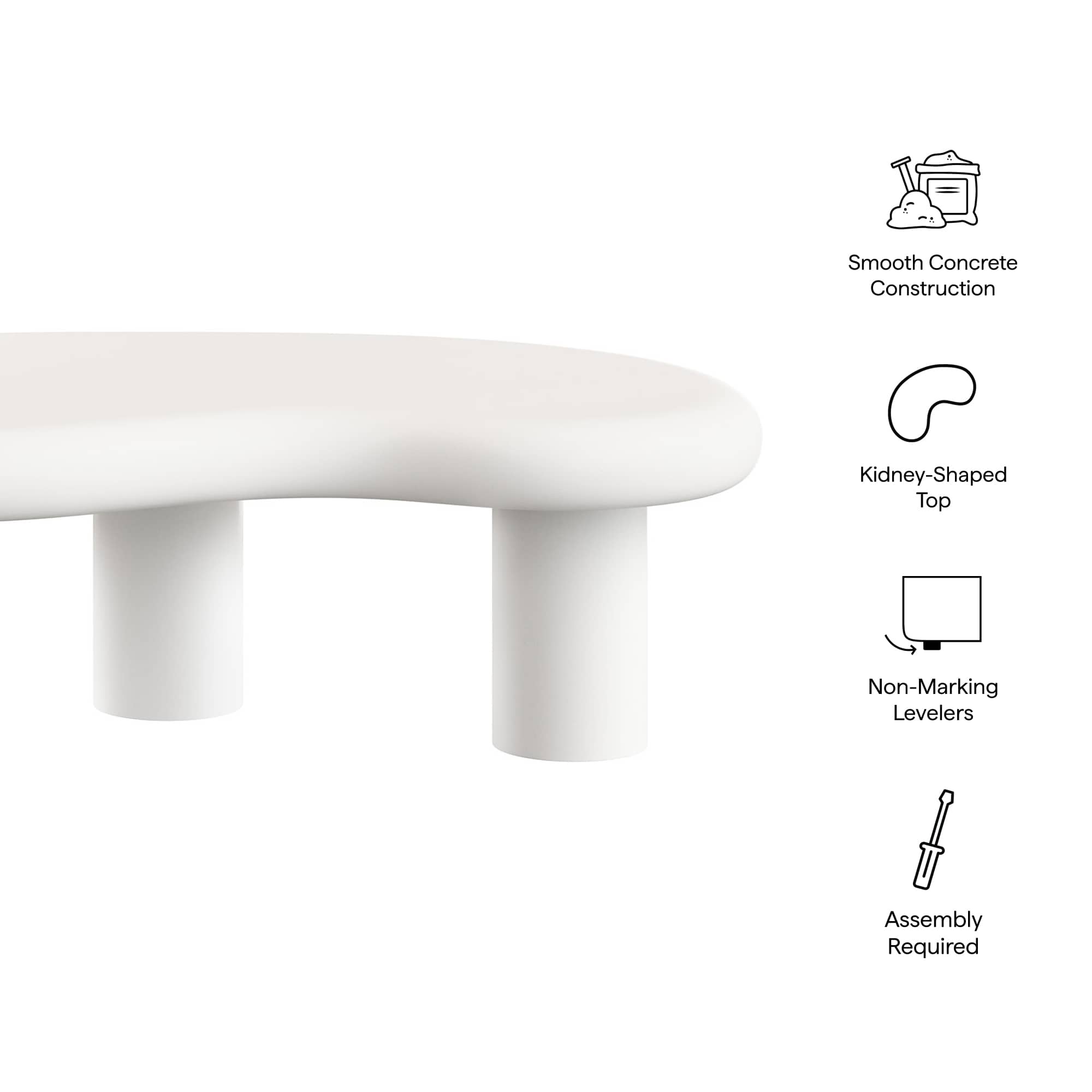 Modway EEI-7571-WHI Patio-Tables - View #2