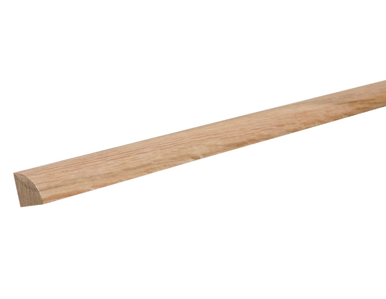 RELIABILT L031088 1/2-in x 1/2-in x 8-ft Unfinished Oak 108 Quarter round Moulding