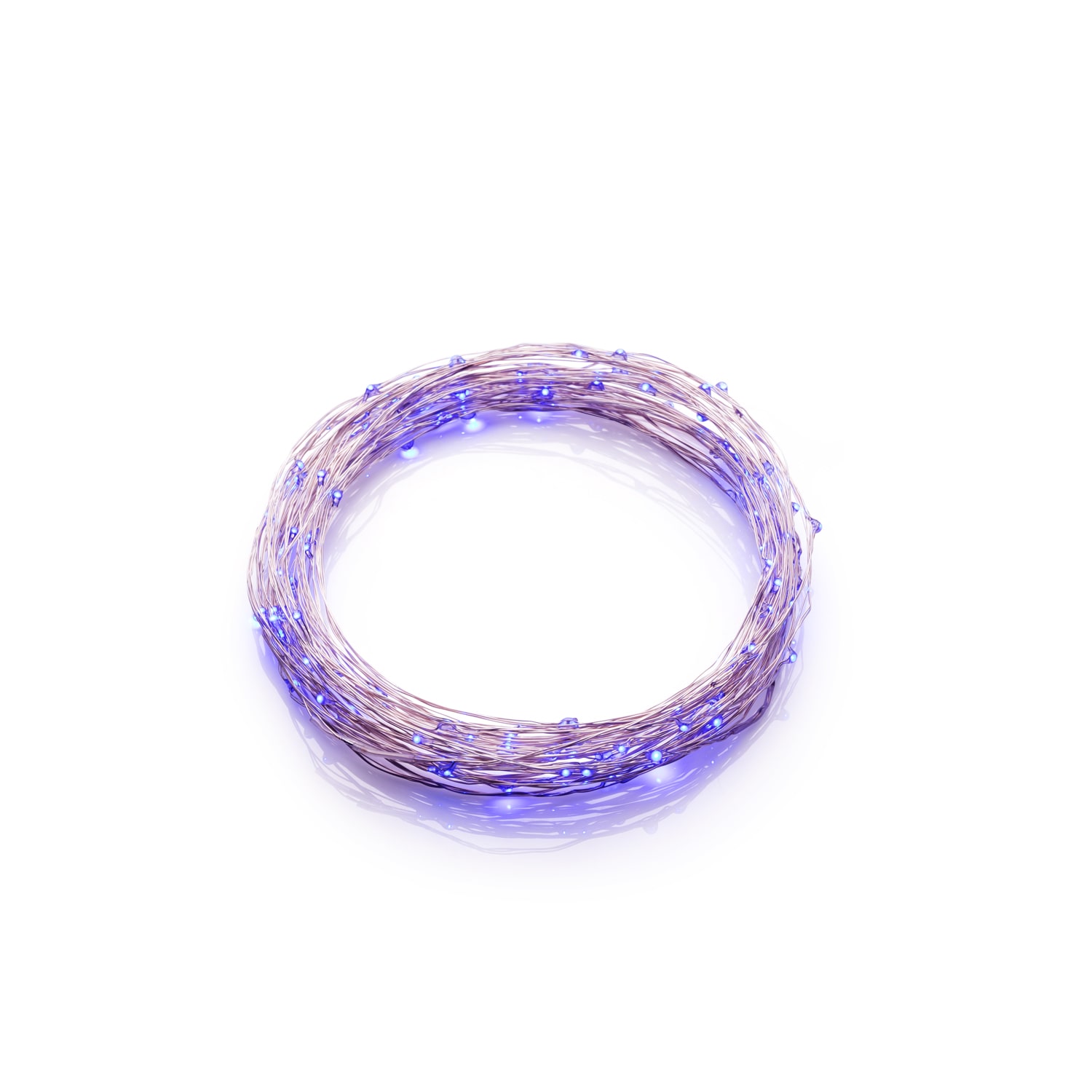 Blue #1D Meilo SL12-36-S-BL Silver Wire 36 Count 12ft LED Micro String Light 