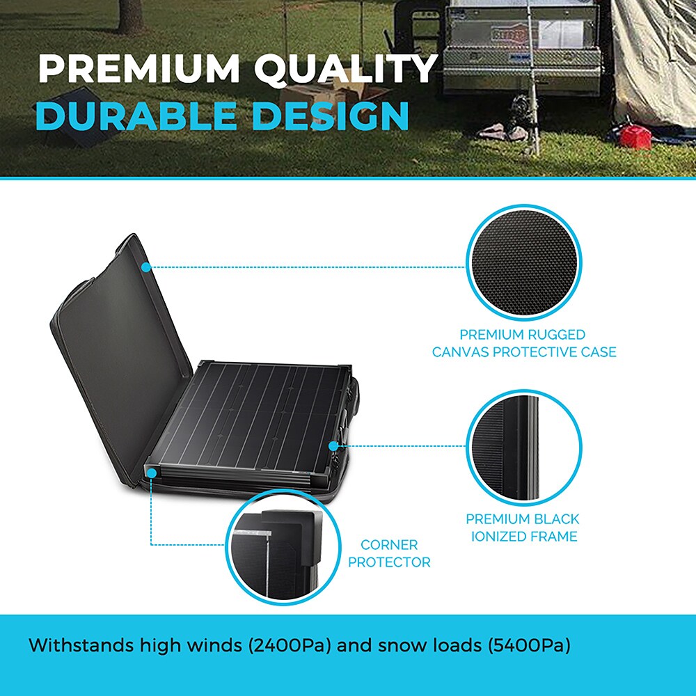 Renogy 1-Module 24.8-in x 20-in 100-Watt Solar Panel in the Solar