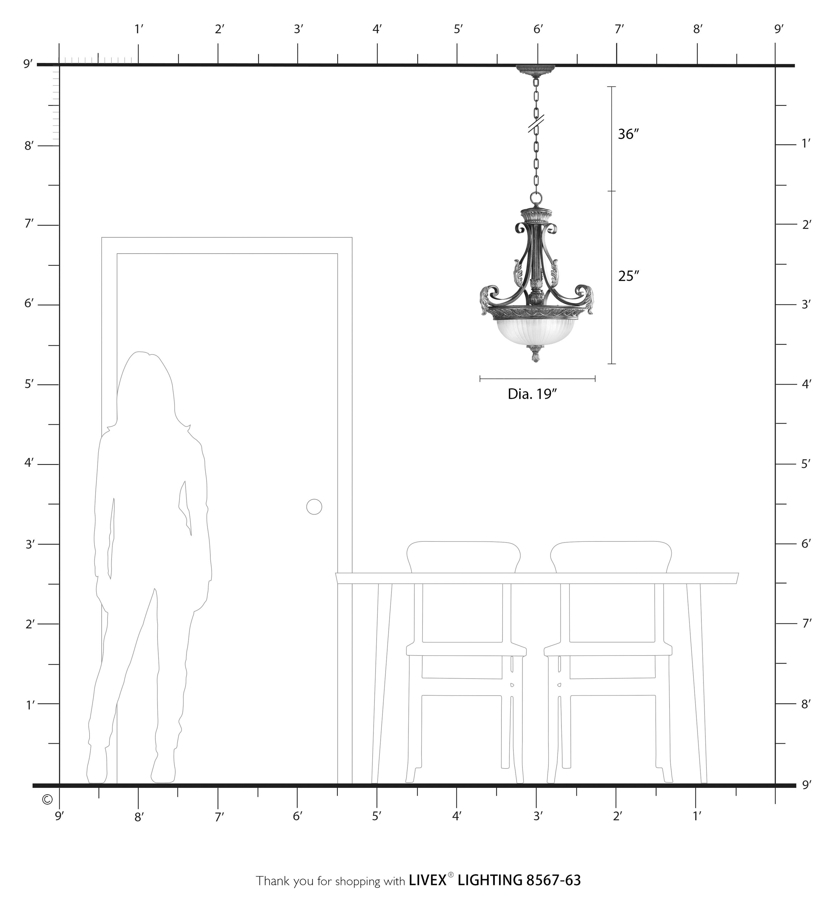 Livex Lighting 8567-63 b090015 - View #5