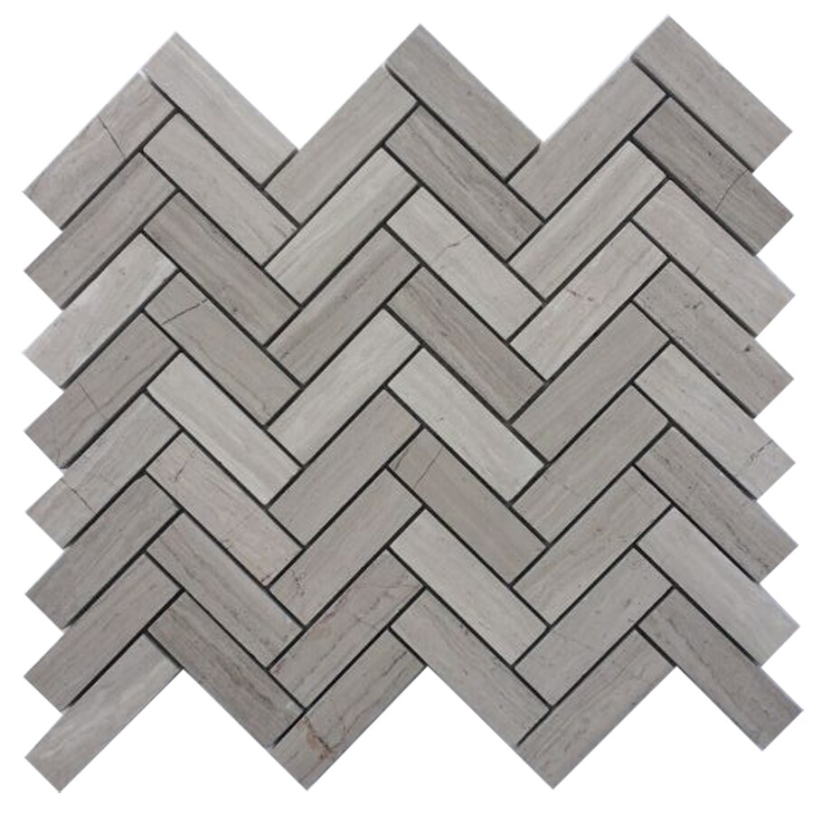 CCI DW SP117 Gray 12-in x 12-in Honed Natural Stone Marble Tile (0.94-sq. ft/ Piece)