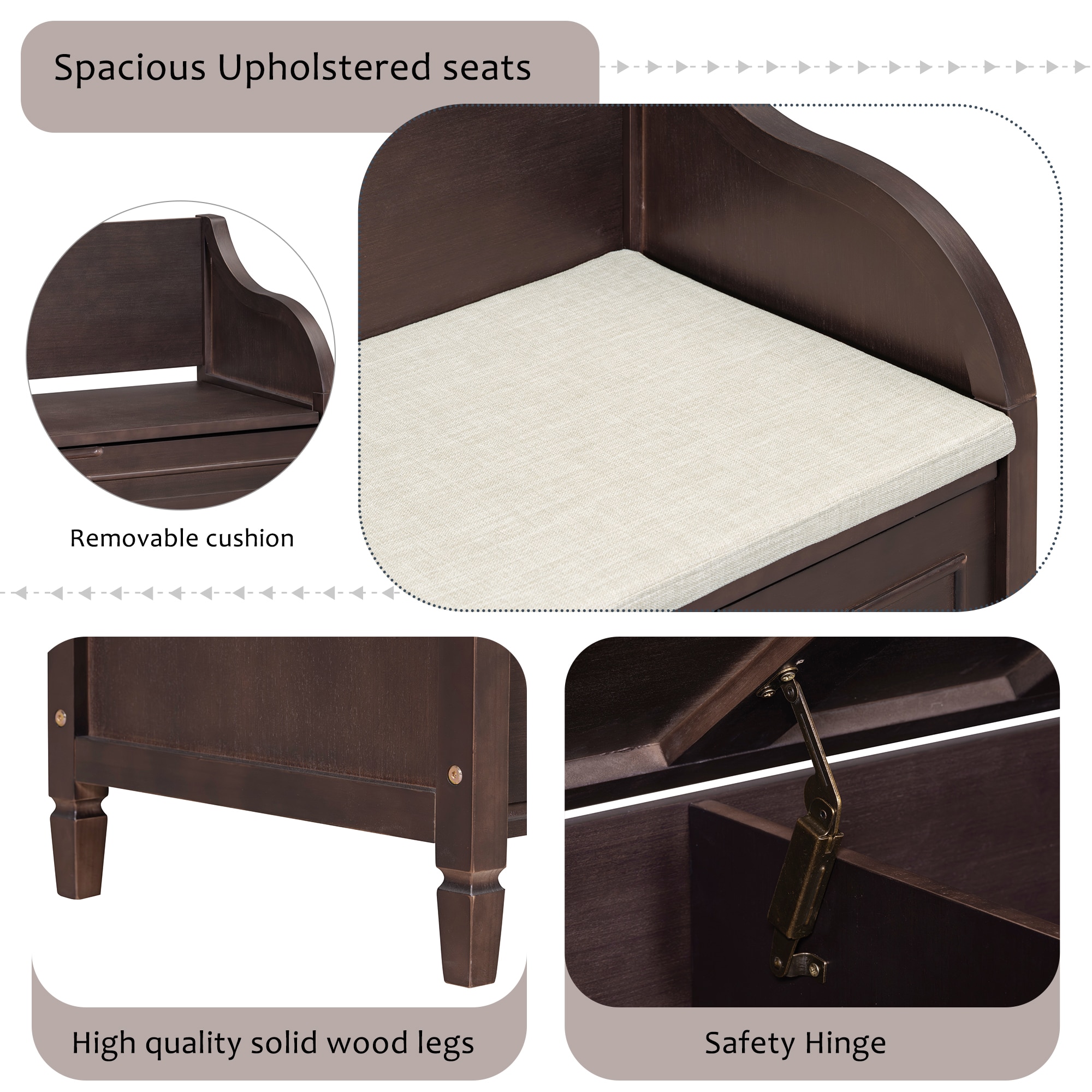 ModernLuxe WF317032AAL bench - View #5