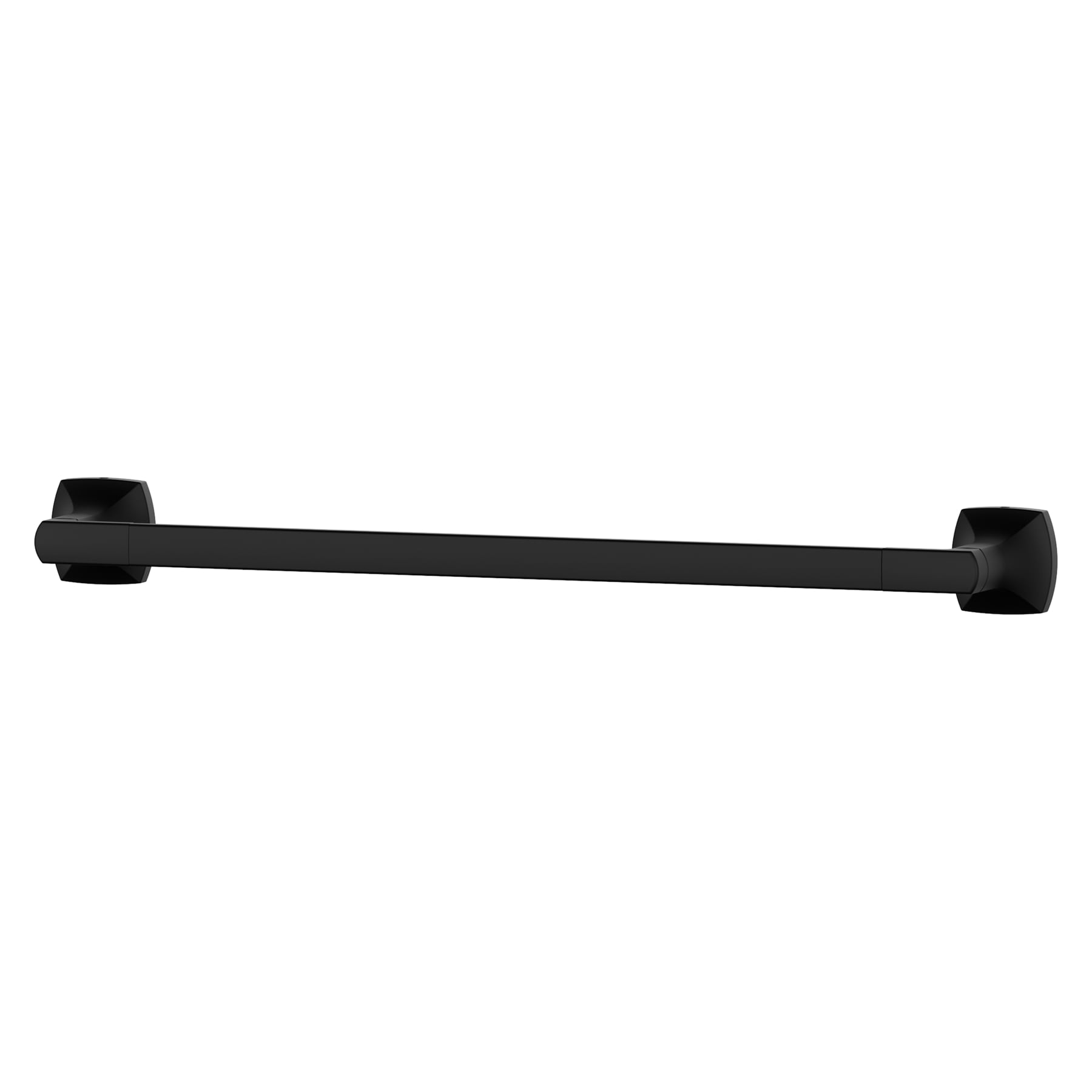 Pfister BTB-VRI1B Vaneri 18-in Matte Black Wall mount Single Towel Bar