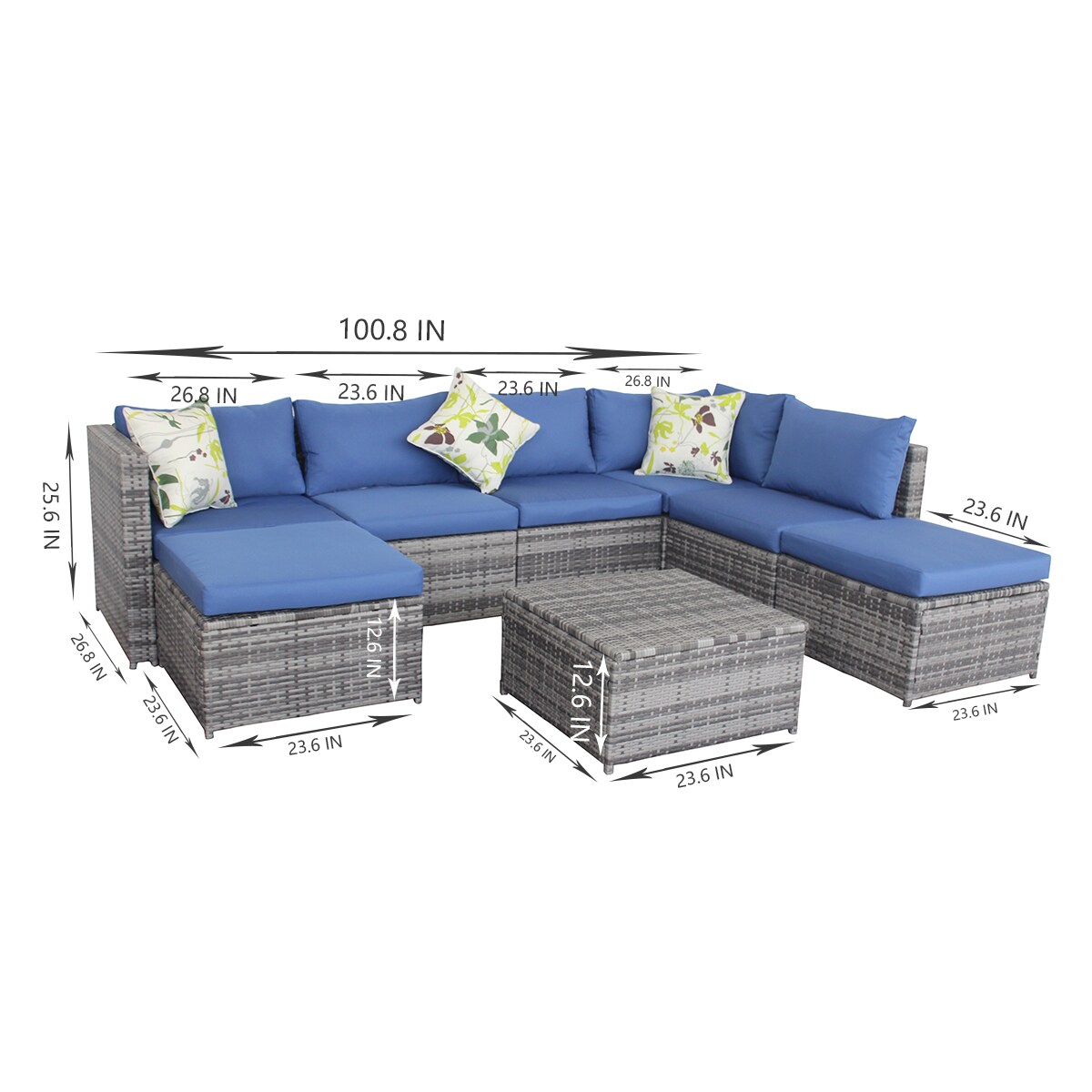Bayfeve BF-1102UE Patio-Conversation-Sets - View #3